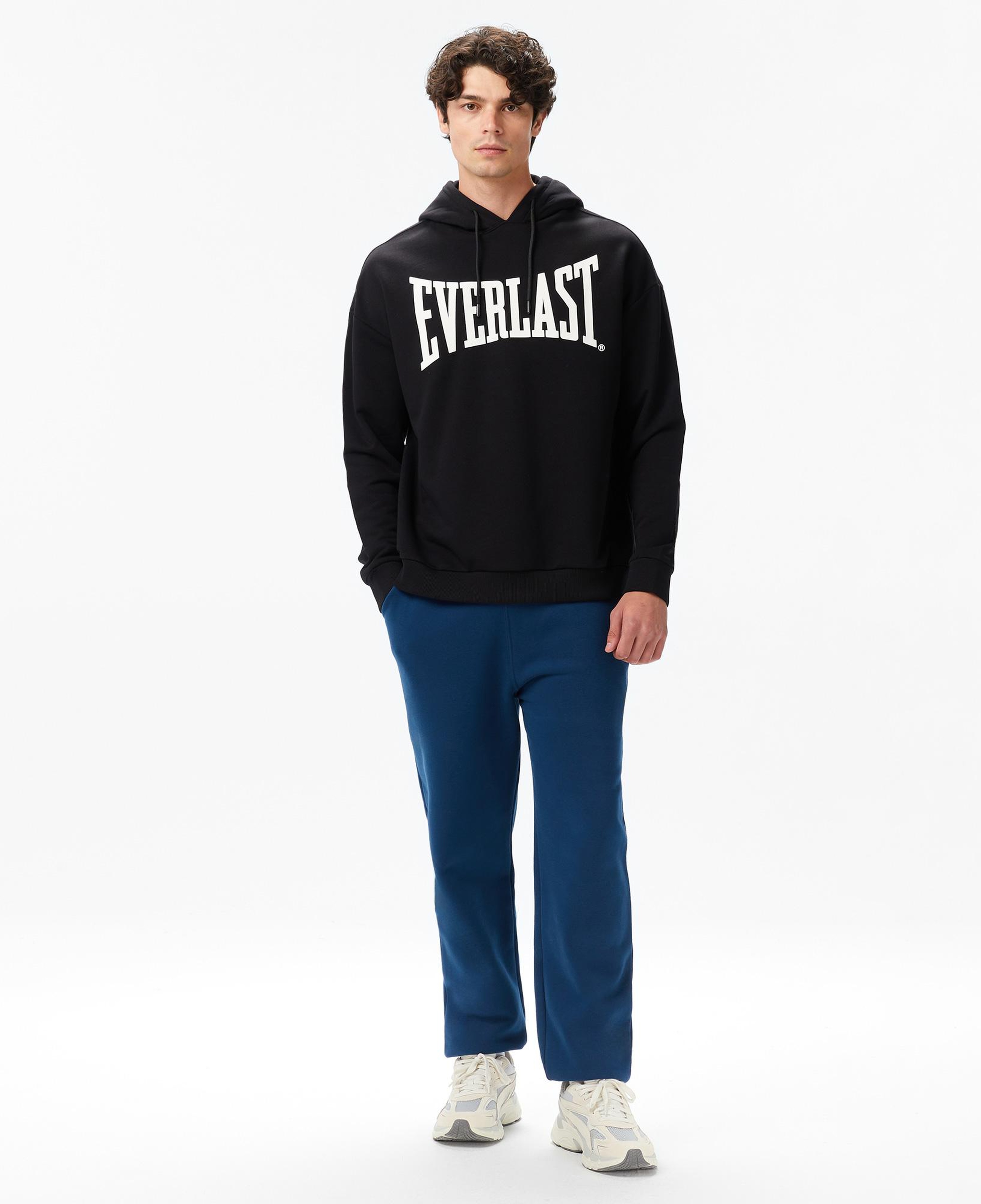Everlast Ever Classics Comfort Erkek Siyah Kapüşonlu Sweatshirt