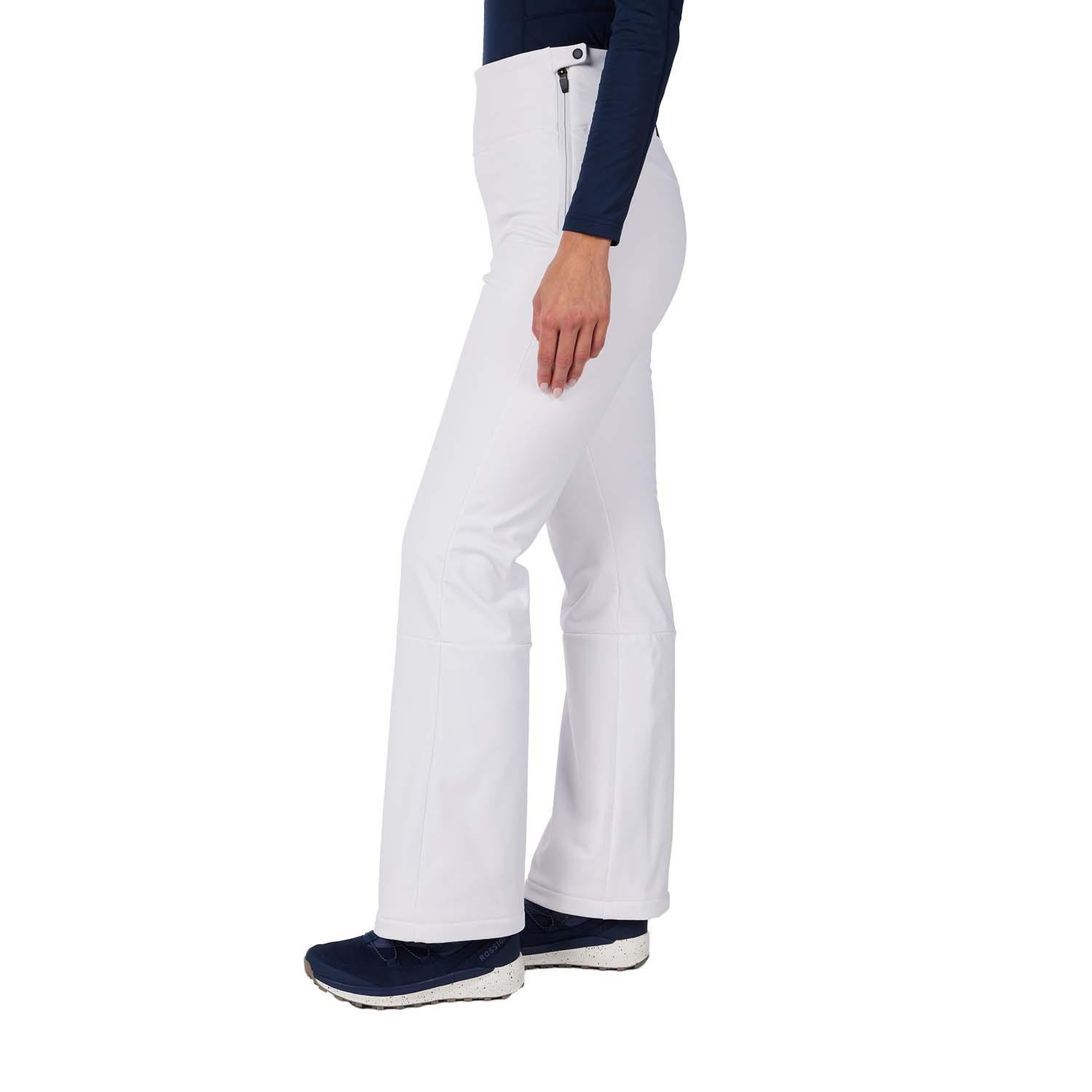Rossignol Ski Softshell Pant Kadın Beyaz Kayak Pantolonu