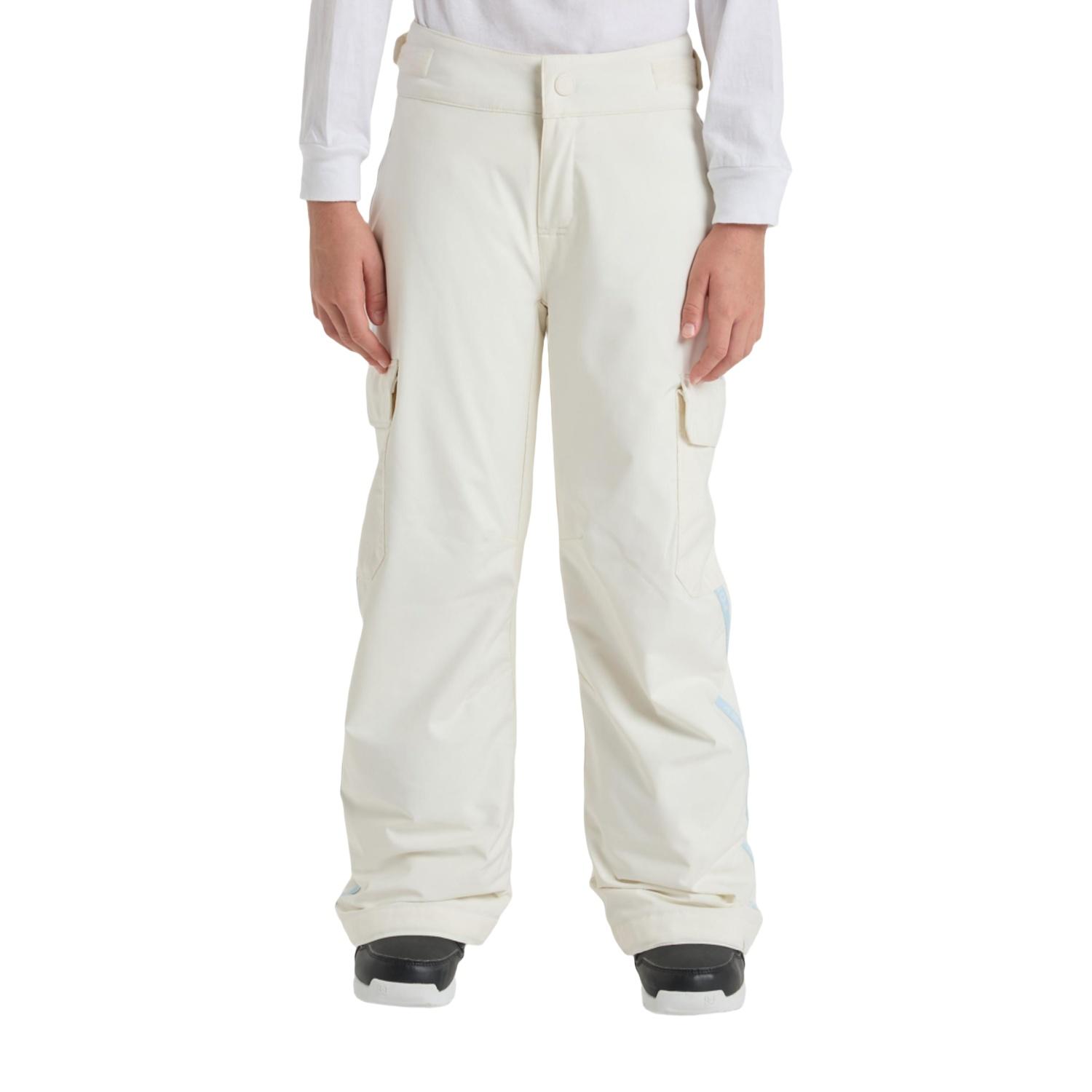 Roxy Banky Ice Kız Çocuk Beyaz Snowboard Pantolonu