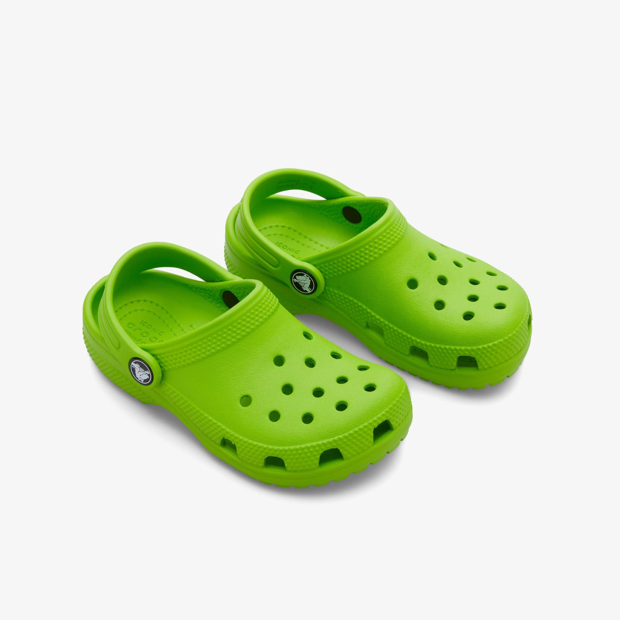 Crocs Classic Çocuk Yeşil Terlik