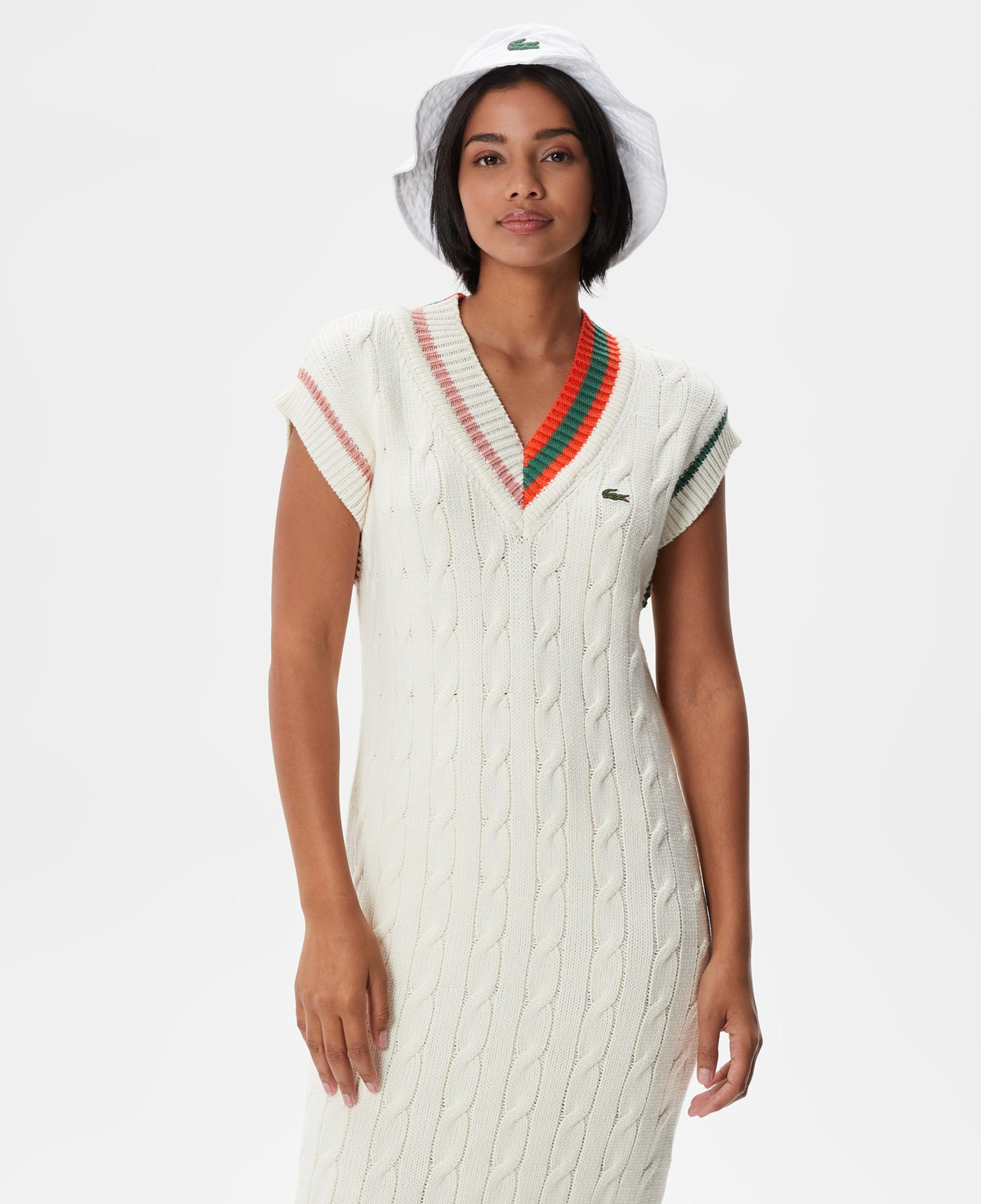 Lacoste Kadın Beyaz Elbise