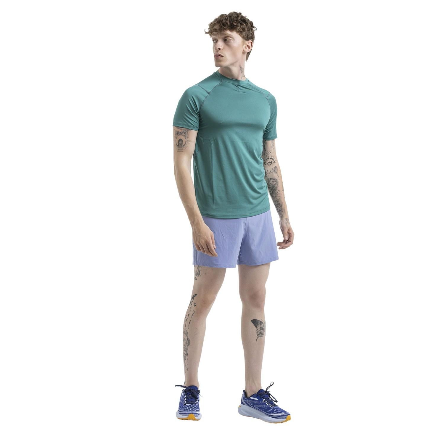 Merrell Tell Erkek Yeşil Koşu Tişört