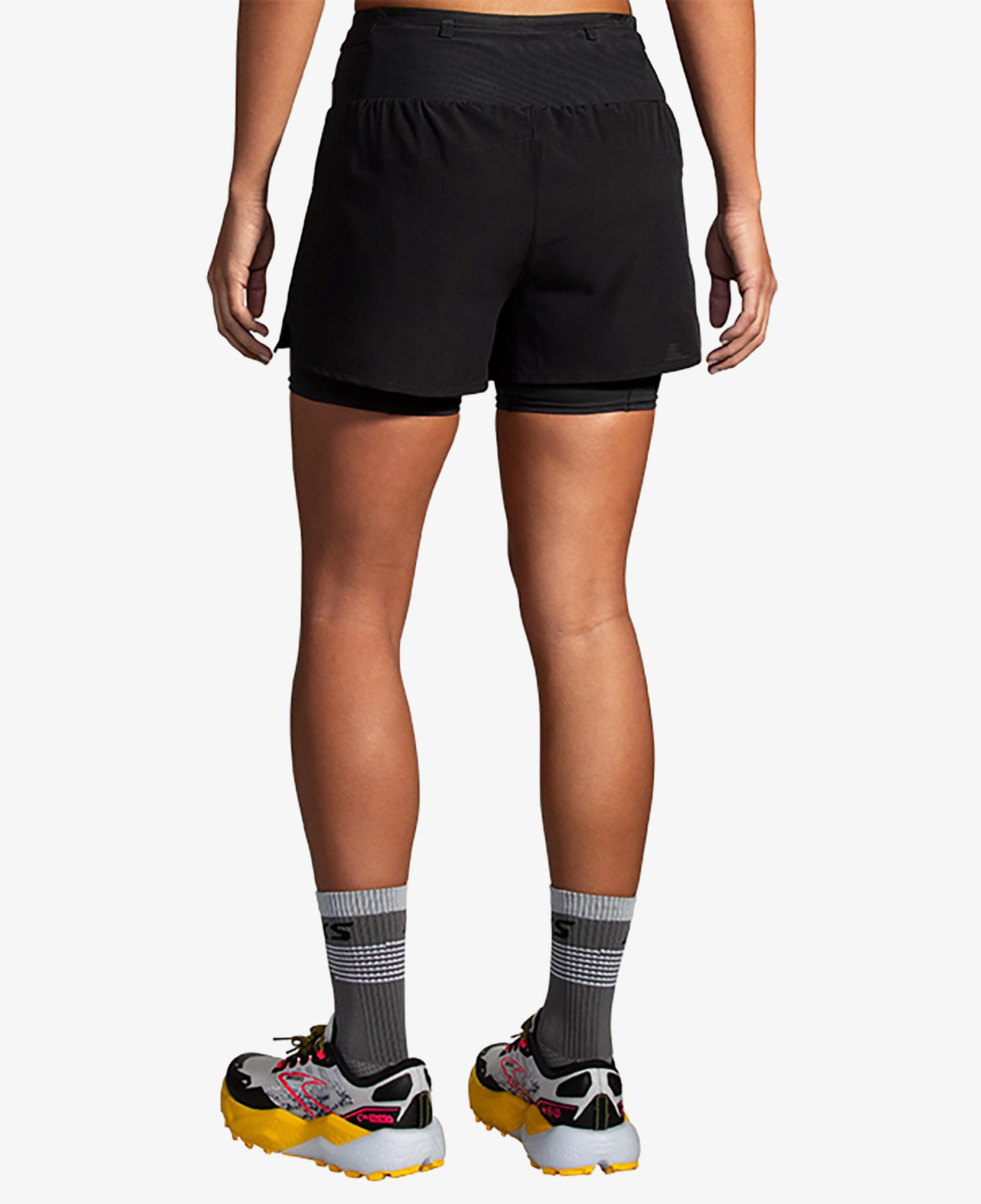Brooks High Point 3 2-İn-1 2.0 Kadın Siyah Şort