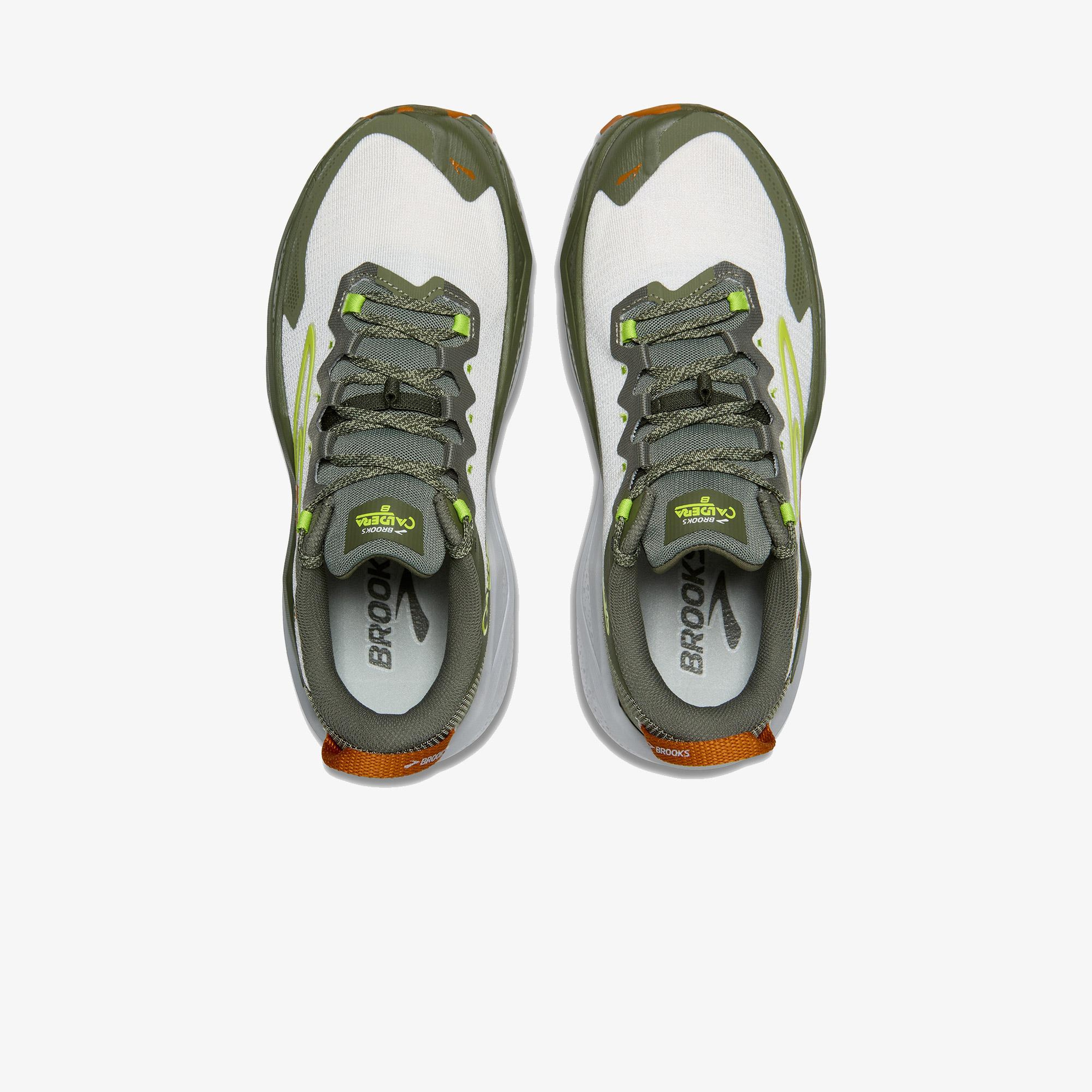 Brooks Caldera 8 Erkek Yeşil Koşu Ayakkabısı