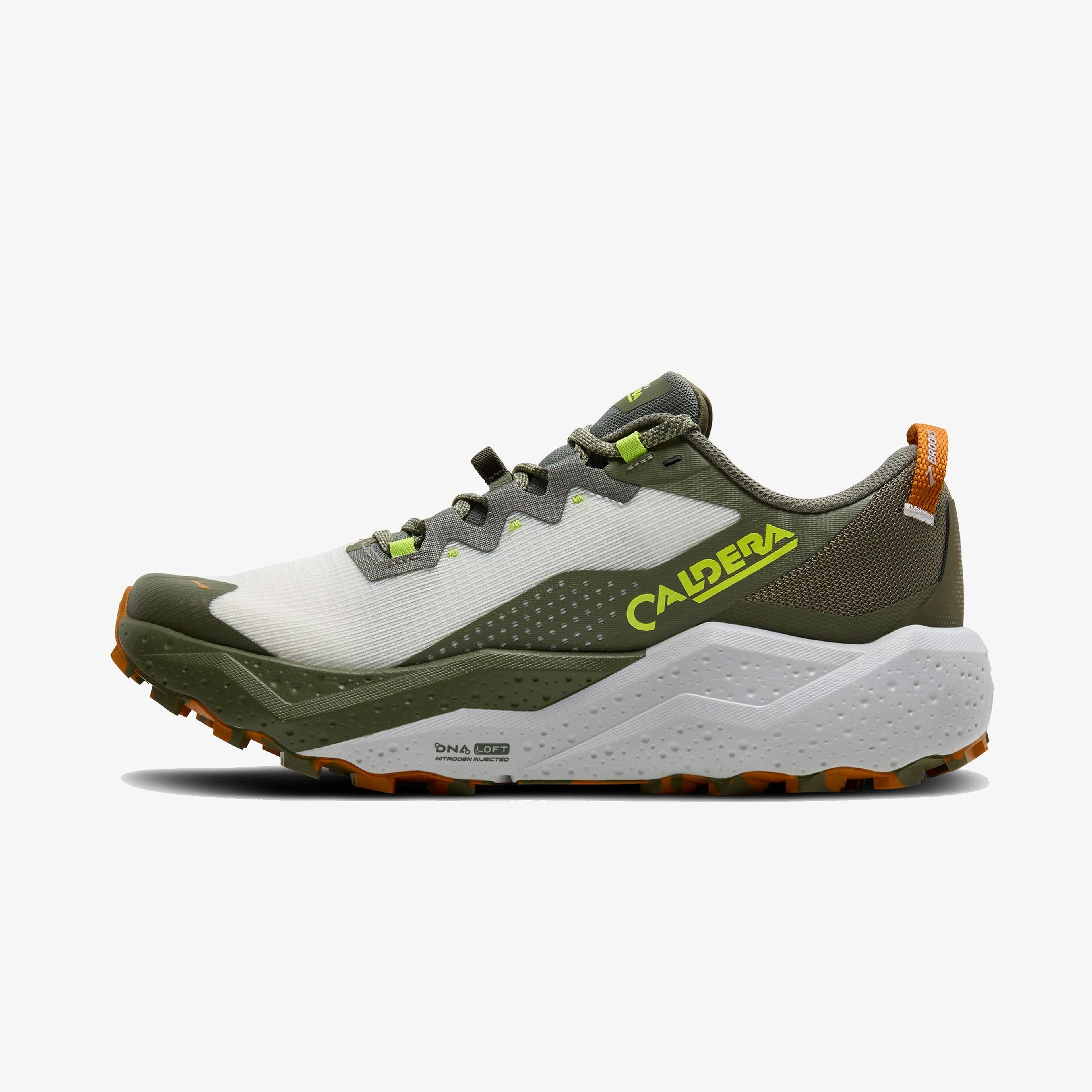 Brooks Caldera 8 Erkek Yeşil Koşu Ayakkabısı