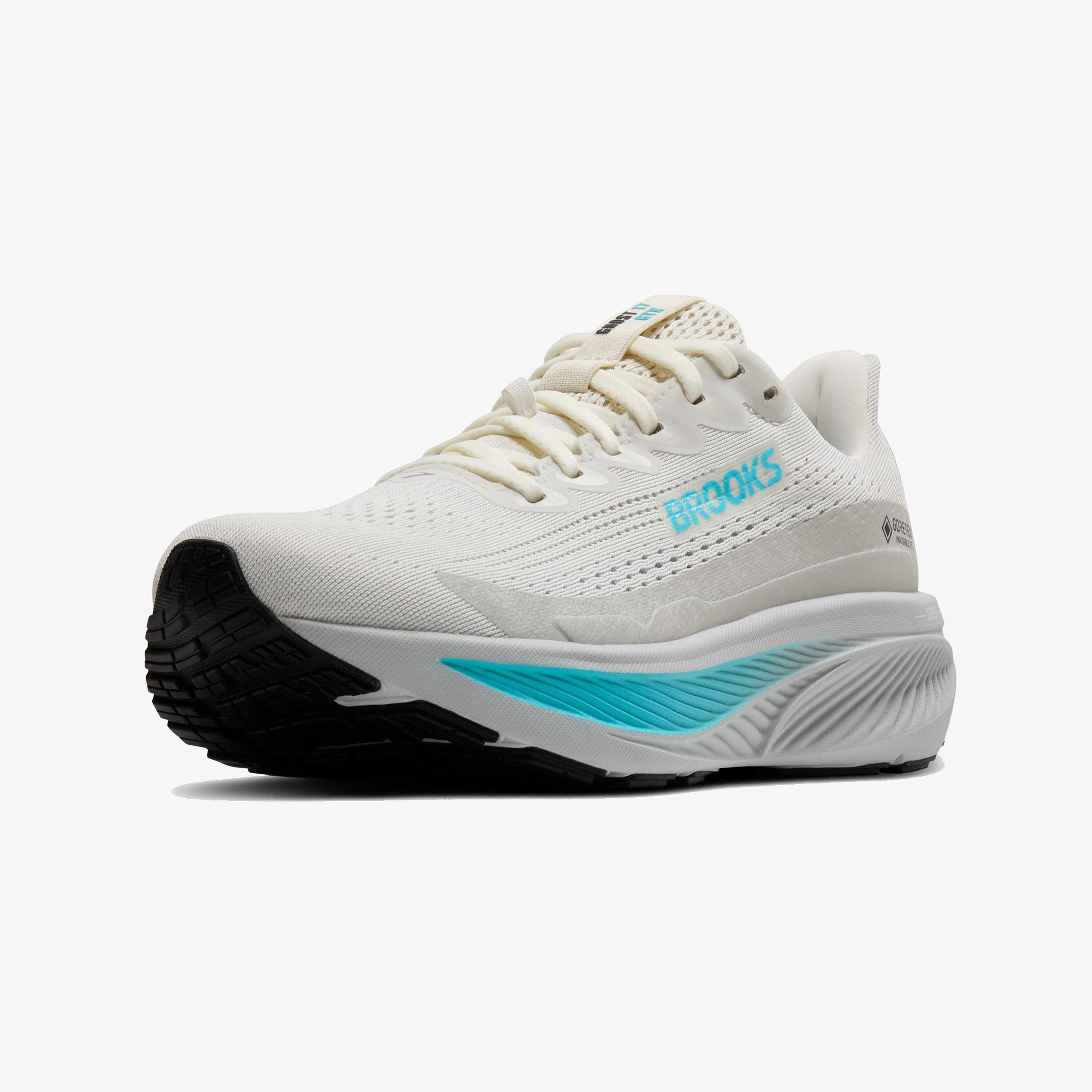 Brooks Ghost 17 Gore-Tex Kadın Beyaz Koşu Ayakkabısı