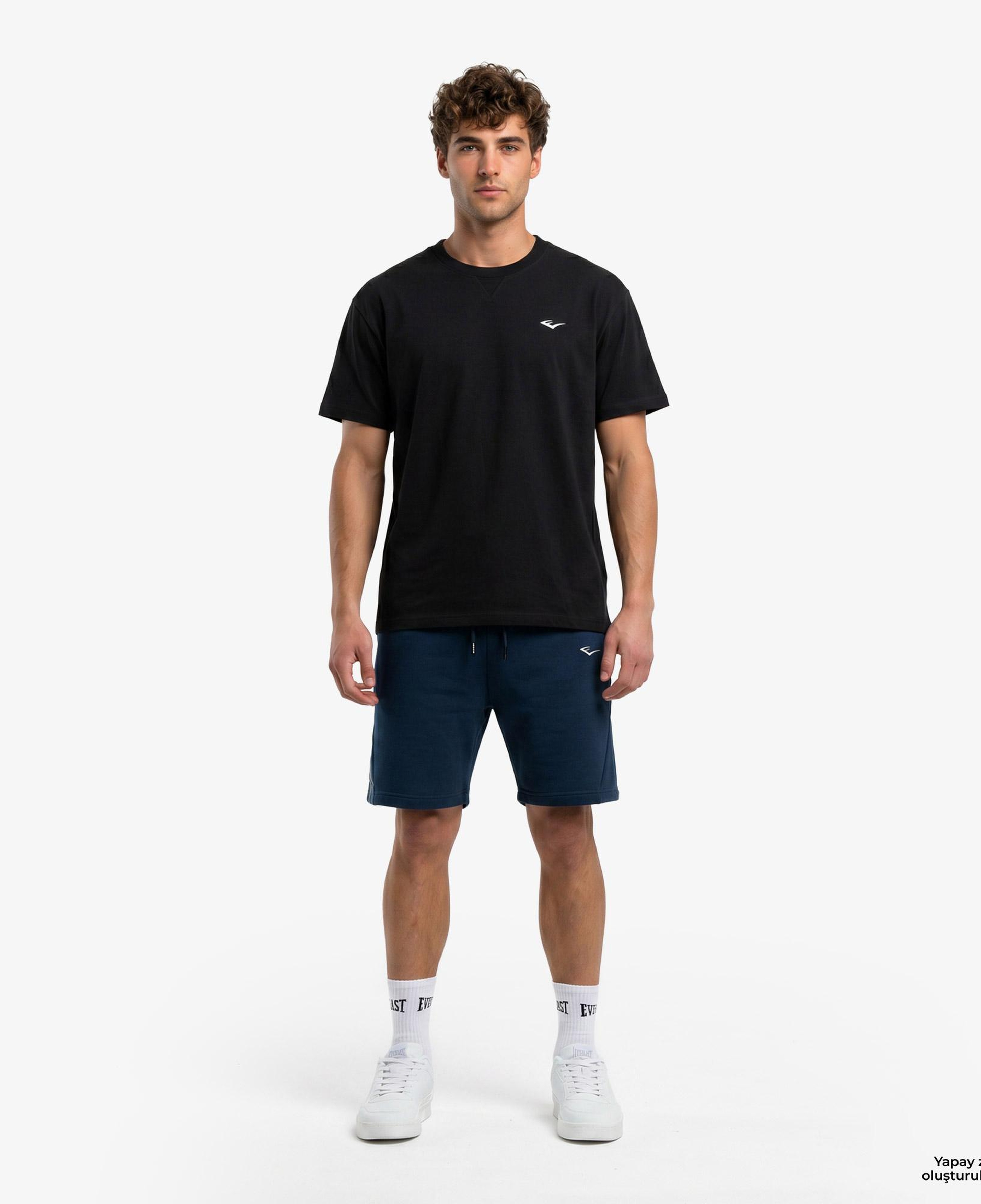 Everlast Classics Oversize Erkek Siyah T-Shirt
