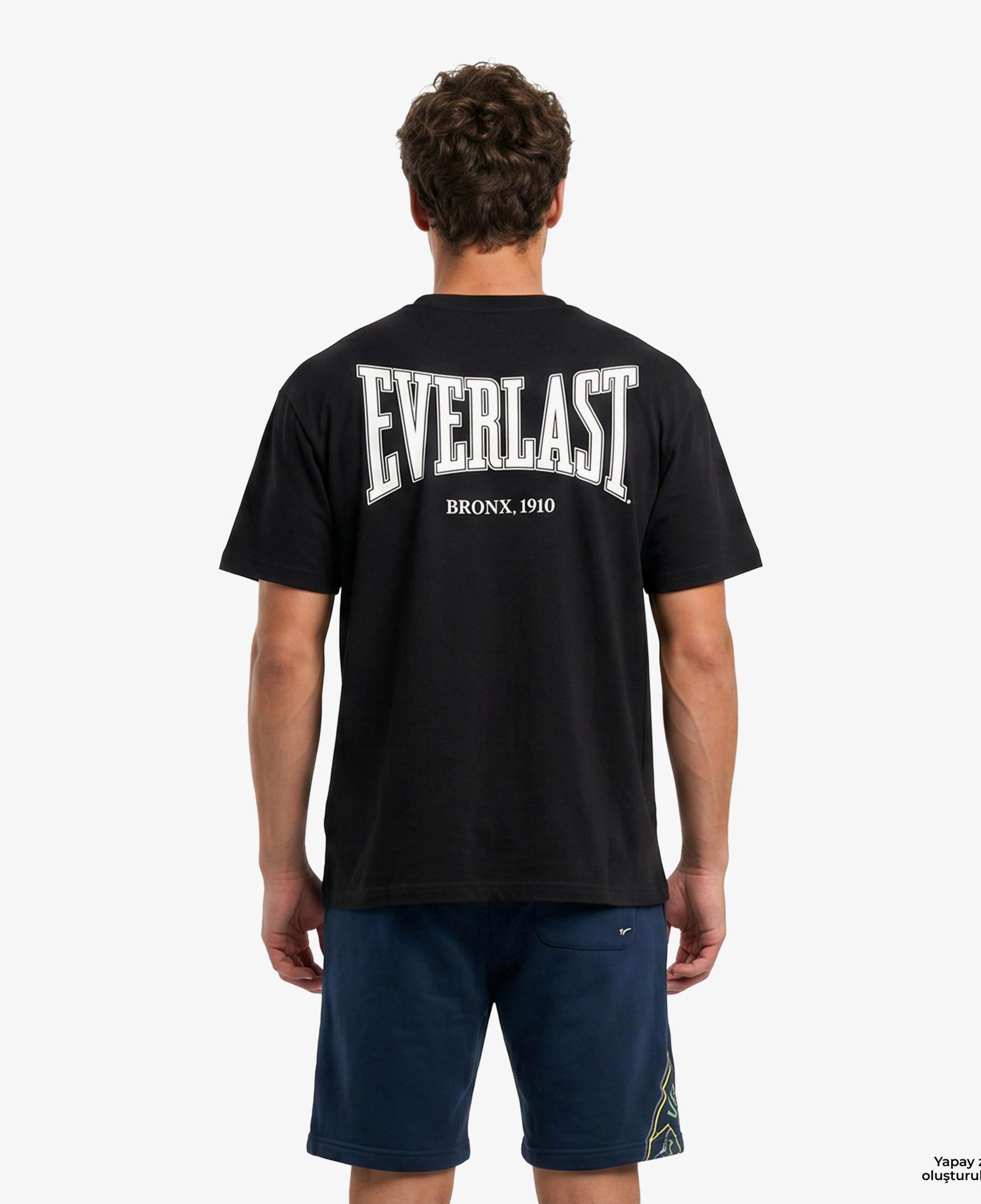 Everlast Classics Oversize Erkek Siyah T-Shirt