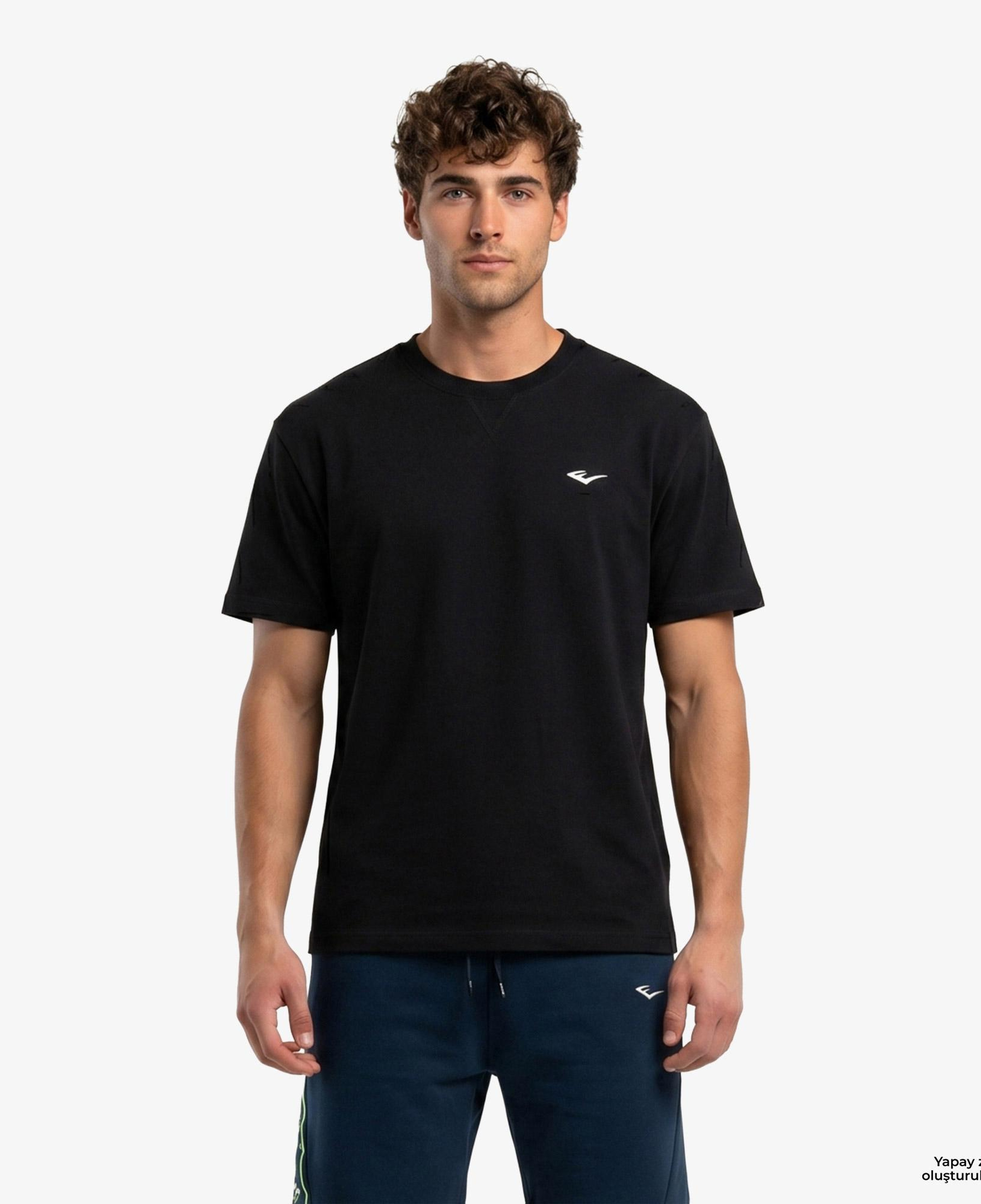 Everlast Classics Oversize Erkek Siyah T-Shirt