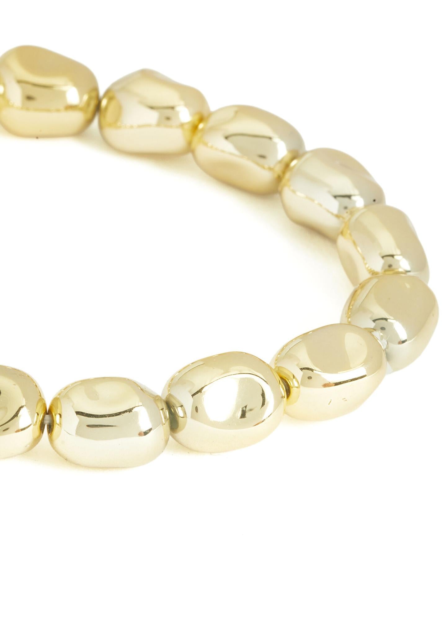 Beymen Club Kadın Gold Amorf Taşlı Lastik Bilezik
