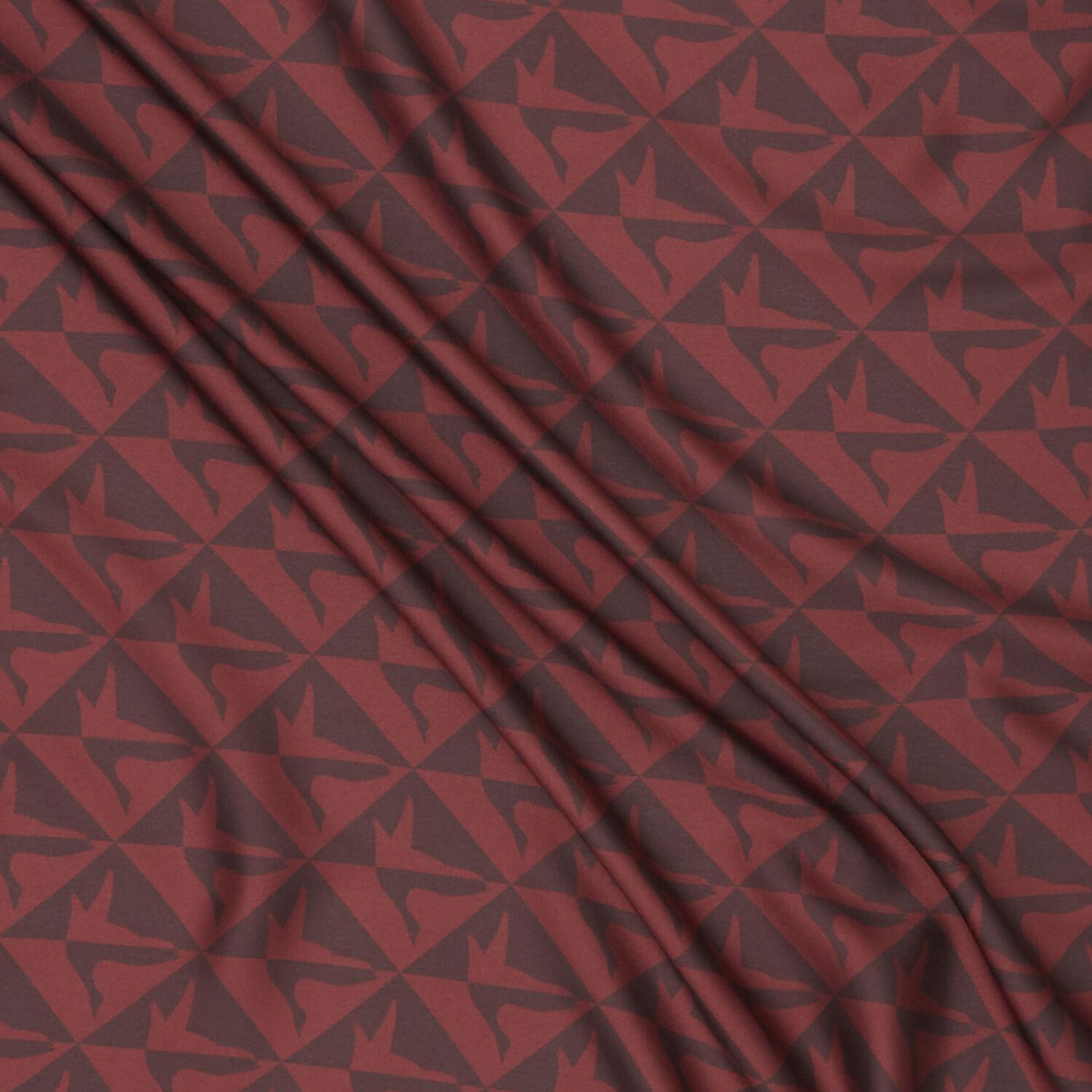 Beymen Club Kadın Monogram Bordo Eşarp