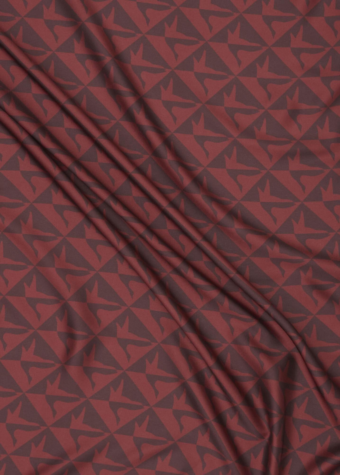 Beymen Club Kadın Monogram Bordo Eşarp