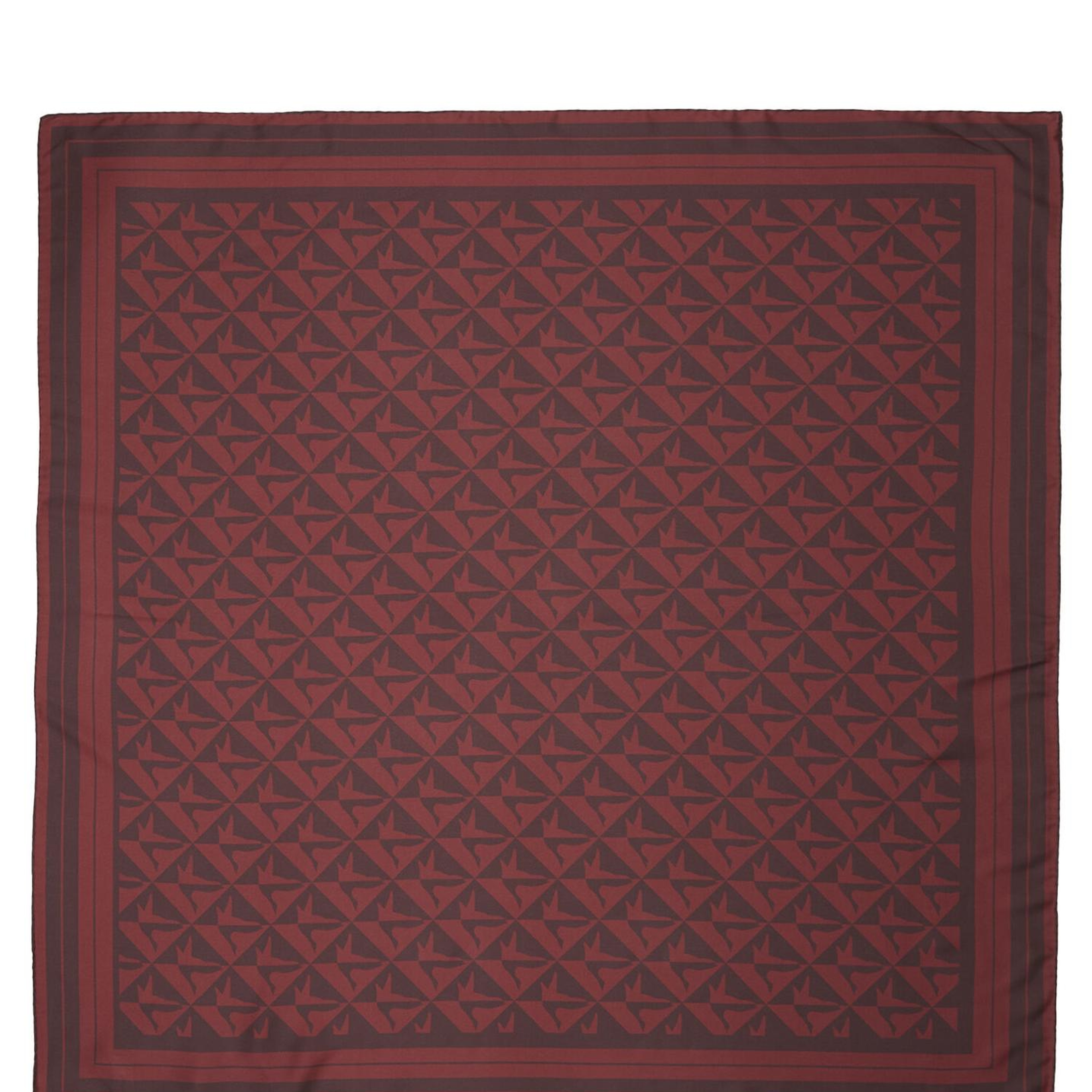 Beymen Club Kadın Monogram Bordo Eşarp