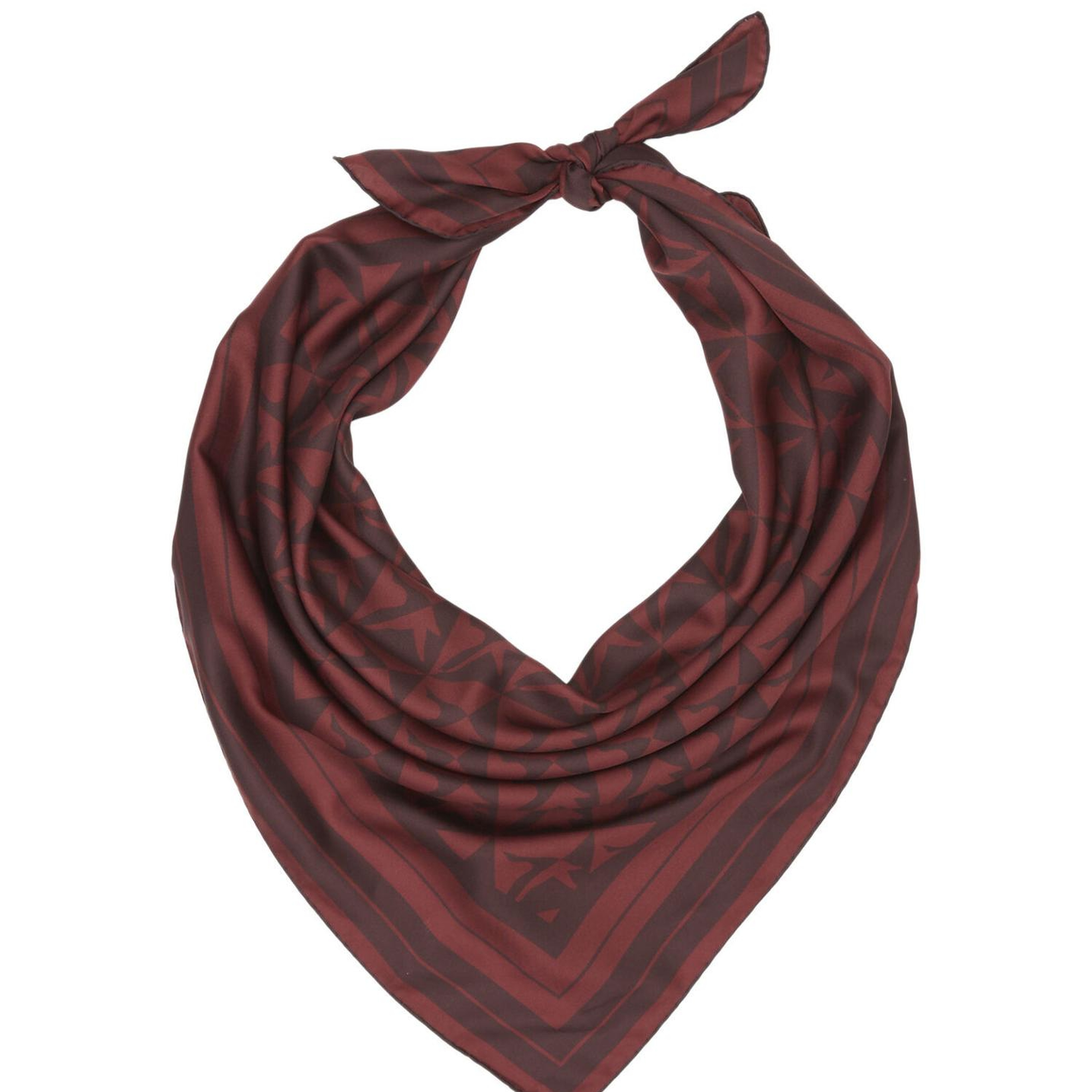 Beymen Club Kadın Monogram Bordo Eşarp