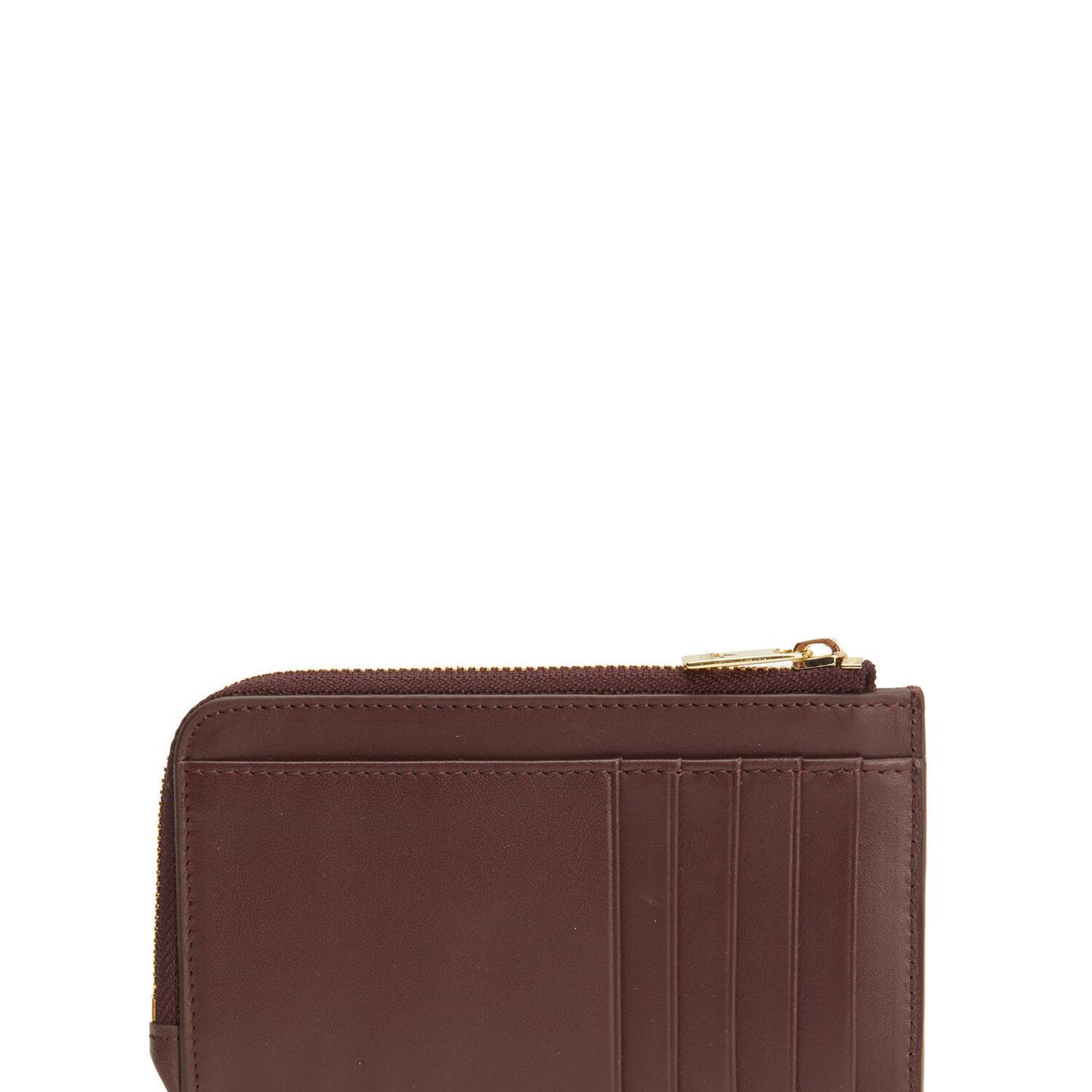 Beymen Club Kadın Bordo Patchwork Deri Kartlık