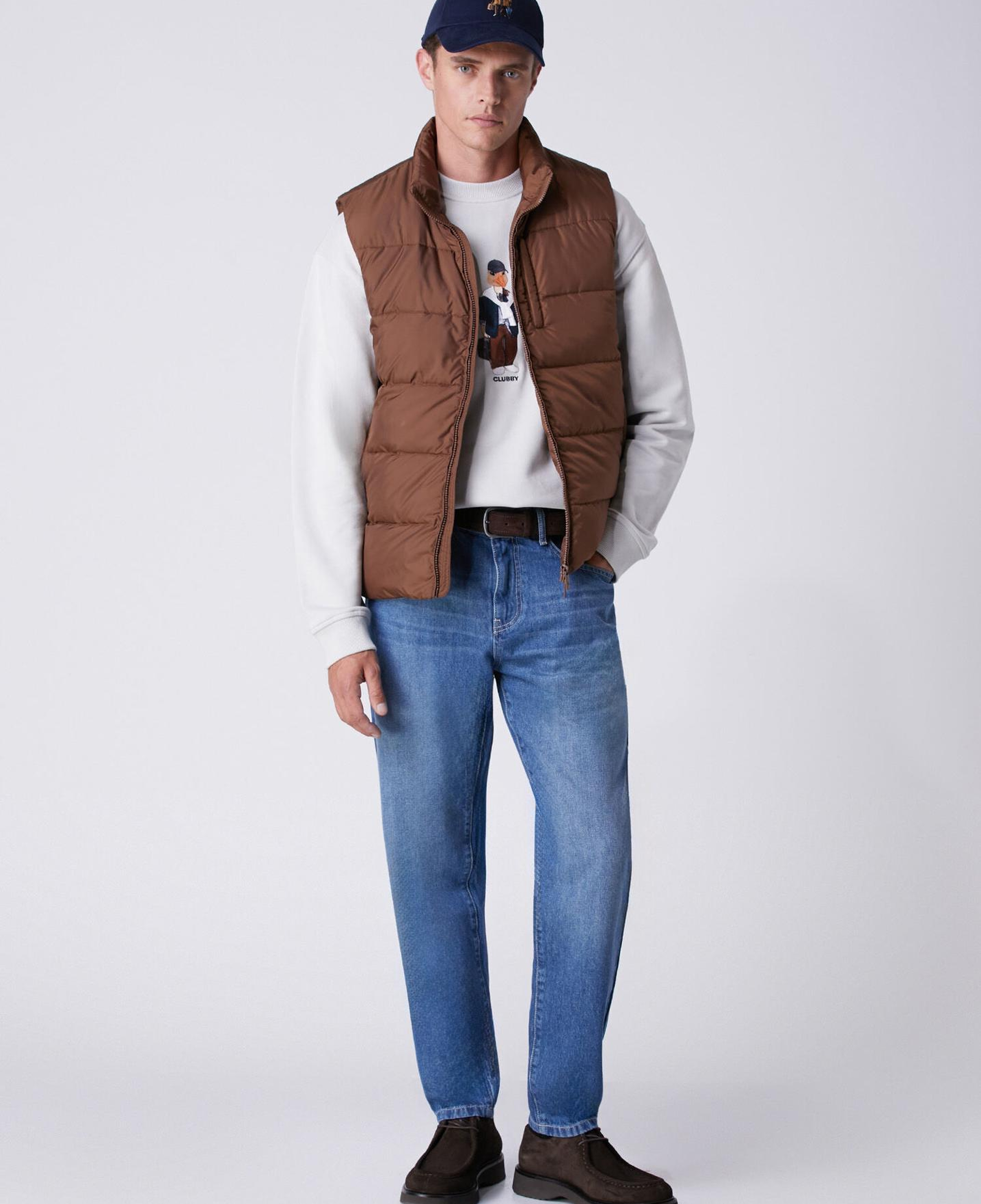 Beymen Club Erkek Loose Fit Açık Mavi Orta Yıkamalı Jean Pantolon