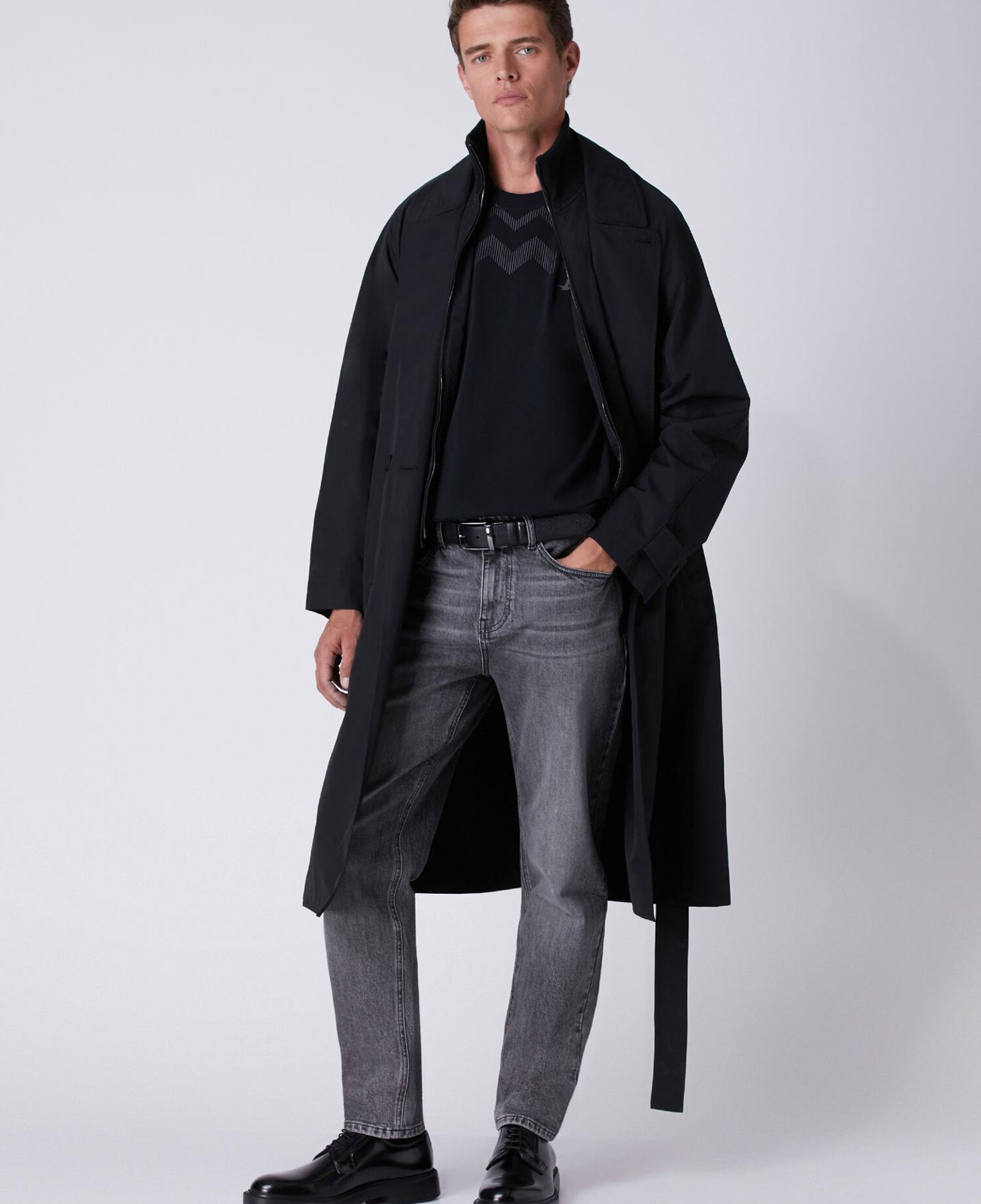 Beymen Club Erkek Tapered Fit Gri Açık Yıkama Lycralı Jean Pantolon