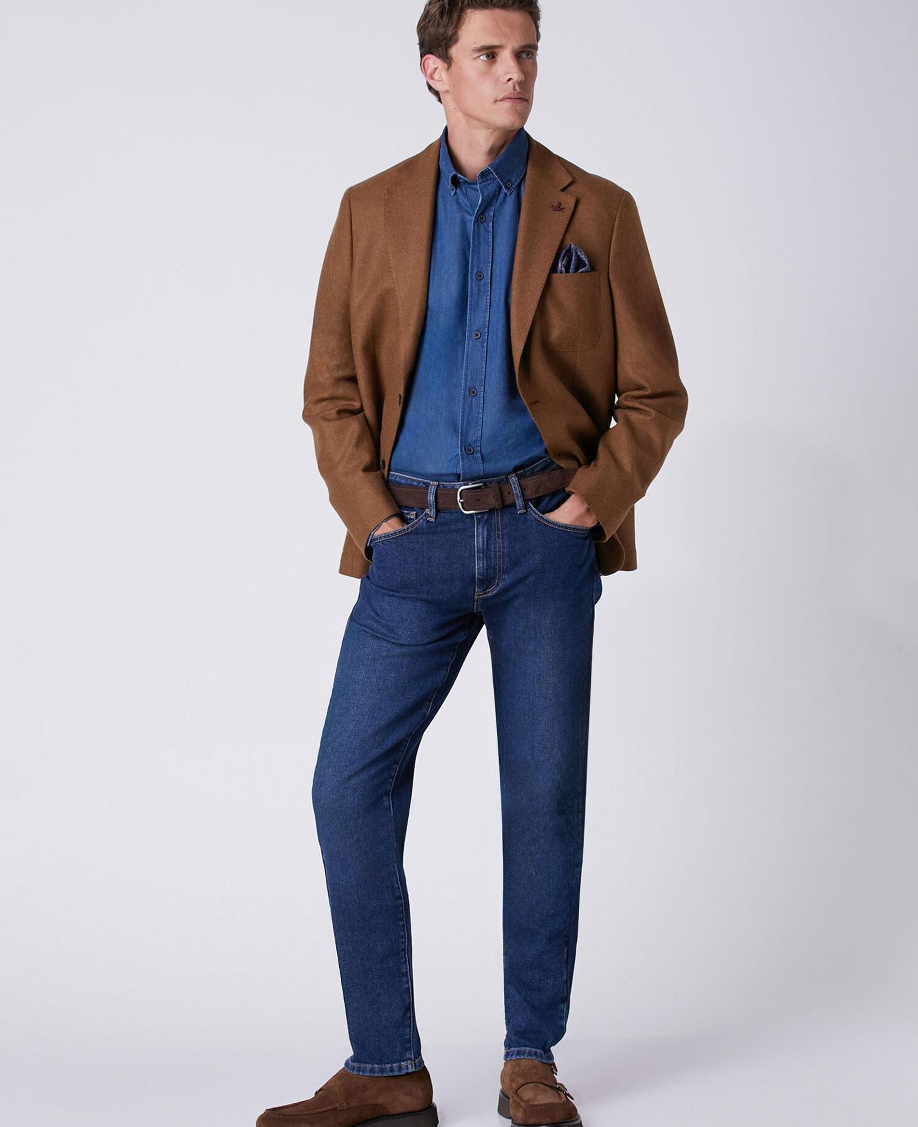 Beymen Club Erkek Comfort Fit Lacivert Gömlek