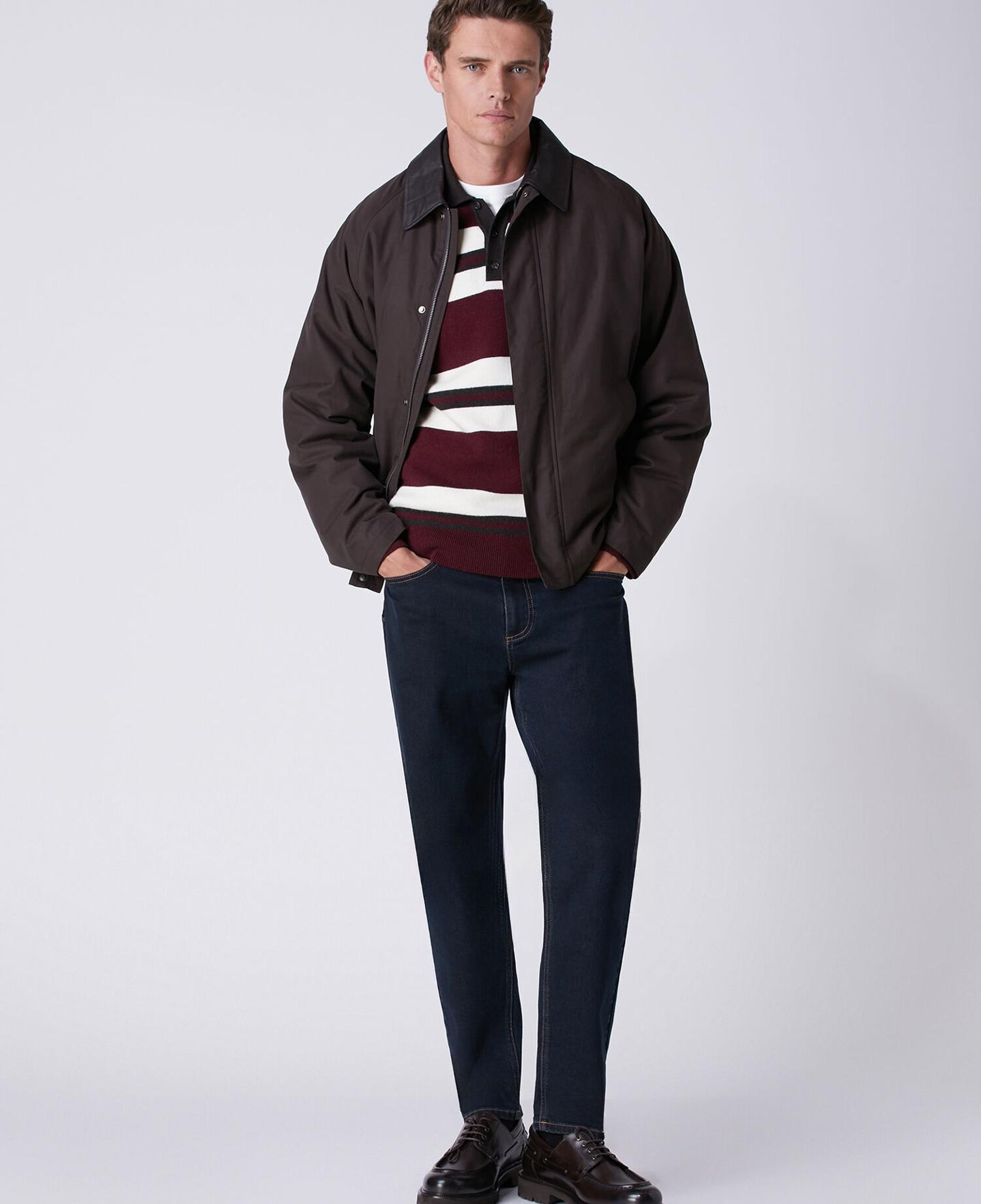 Beymen Club Erkek Slim Fit Koyu Yıkamalı Lacivert Jean Pantolon