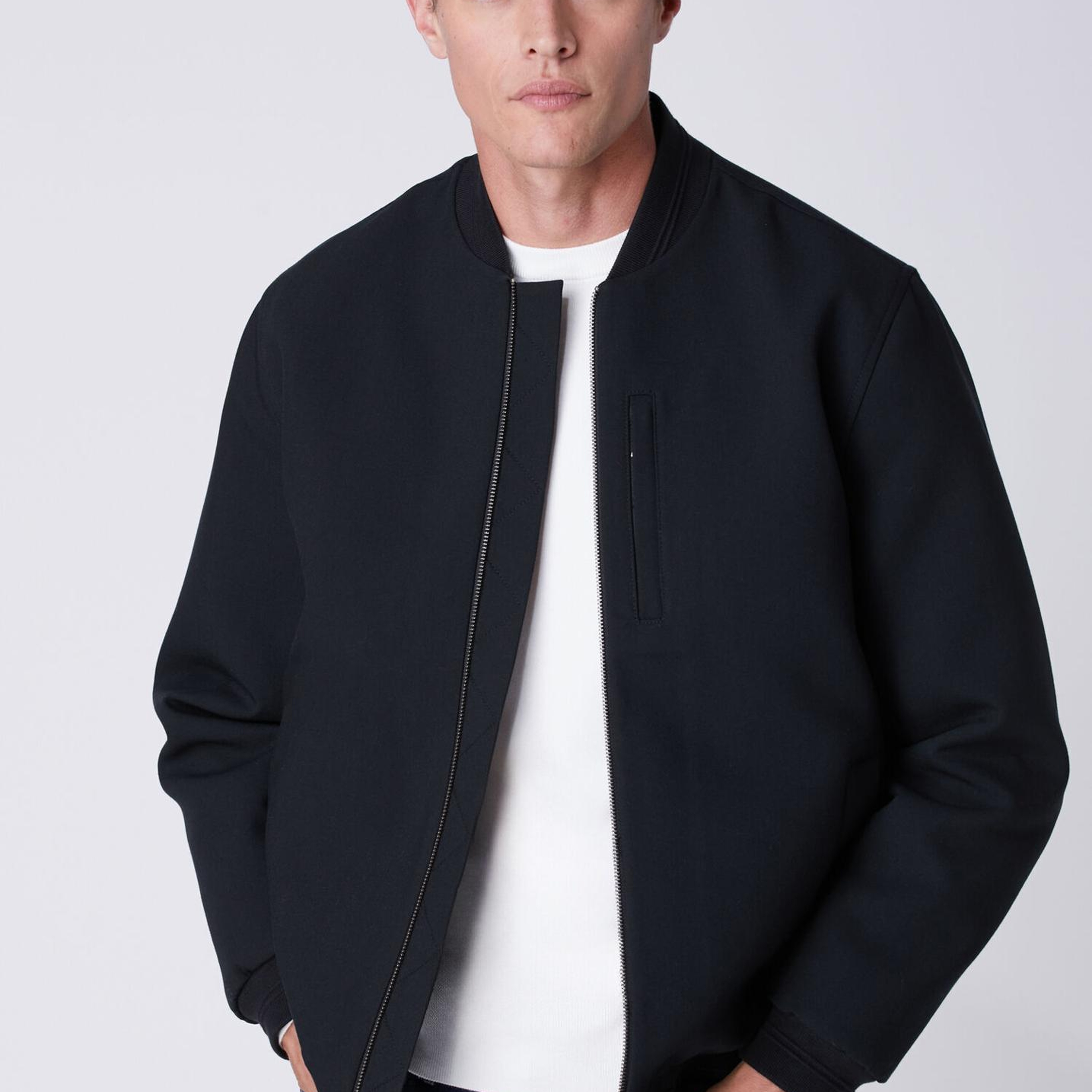 Beymen Club Erkek Siyah Twill Mont
