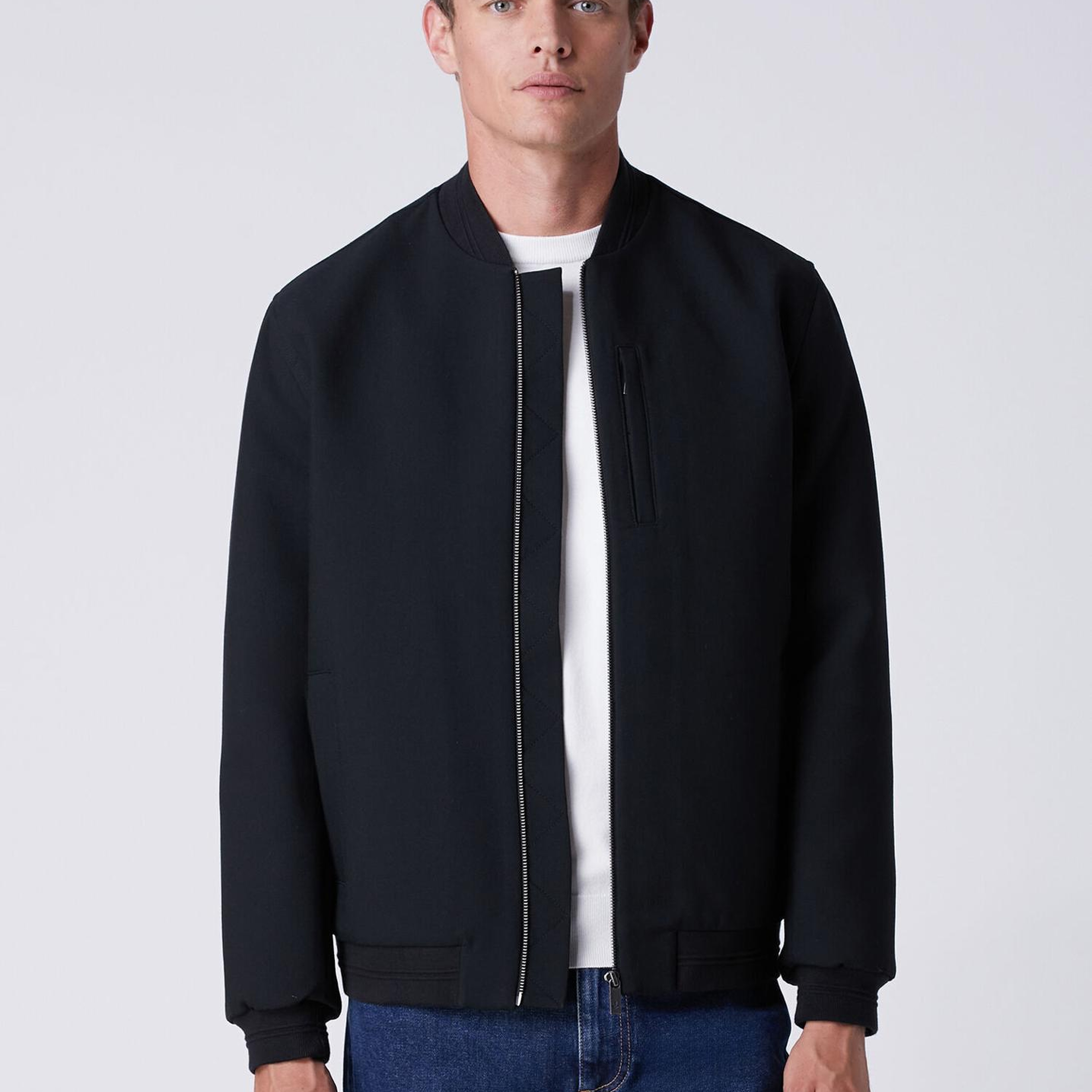 Beymen Club Erkek Siyah Twill Mont