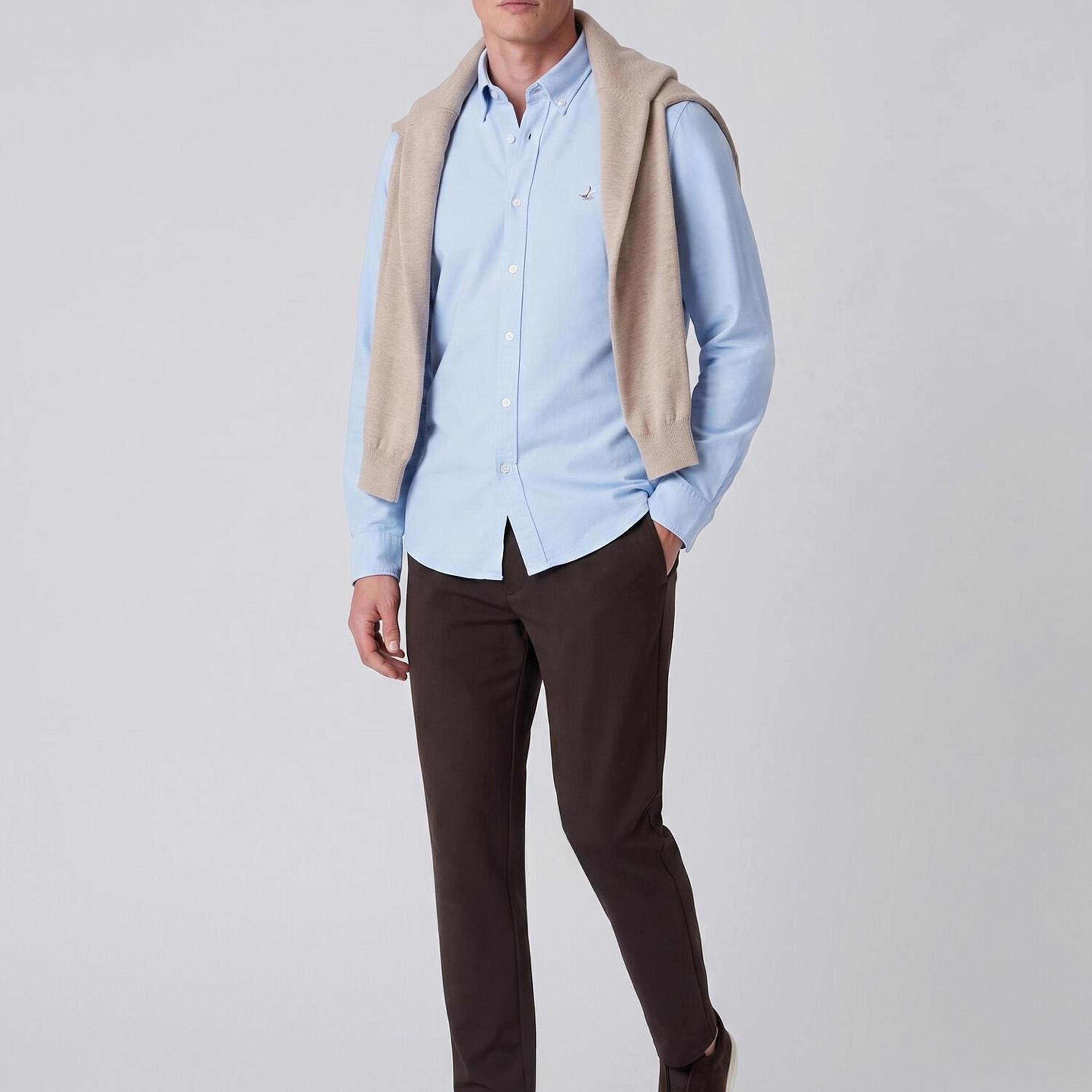 Beymen Club Erkek Ramirez Regular Kahverengi Chino Pantolon