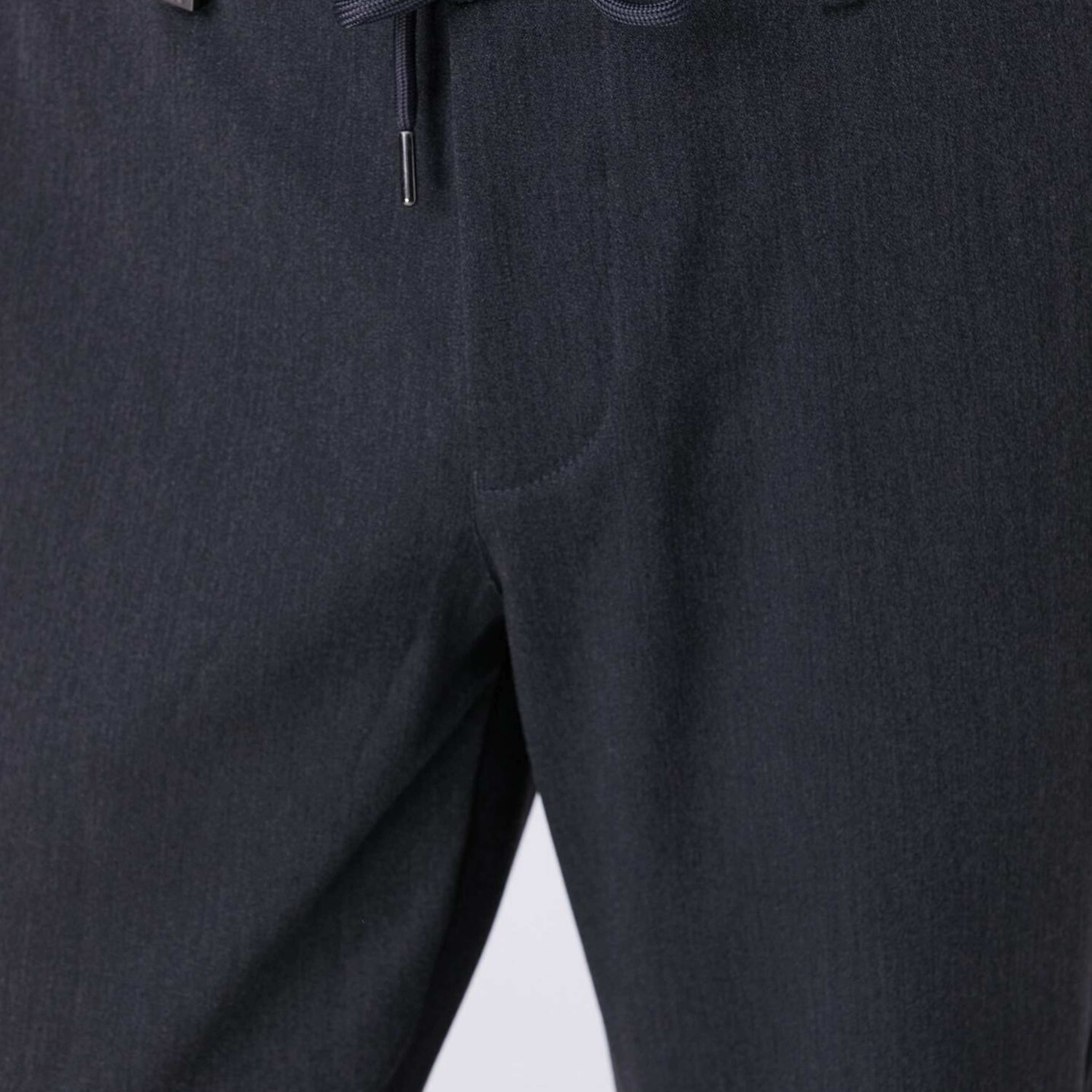 Beymen Club Erkek Regular Fit Gri Beli Kordonlu Twill Chino Pantolon