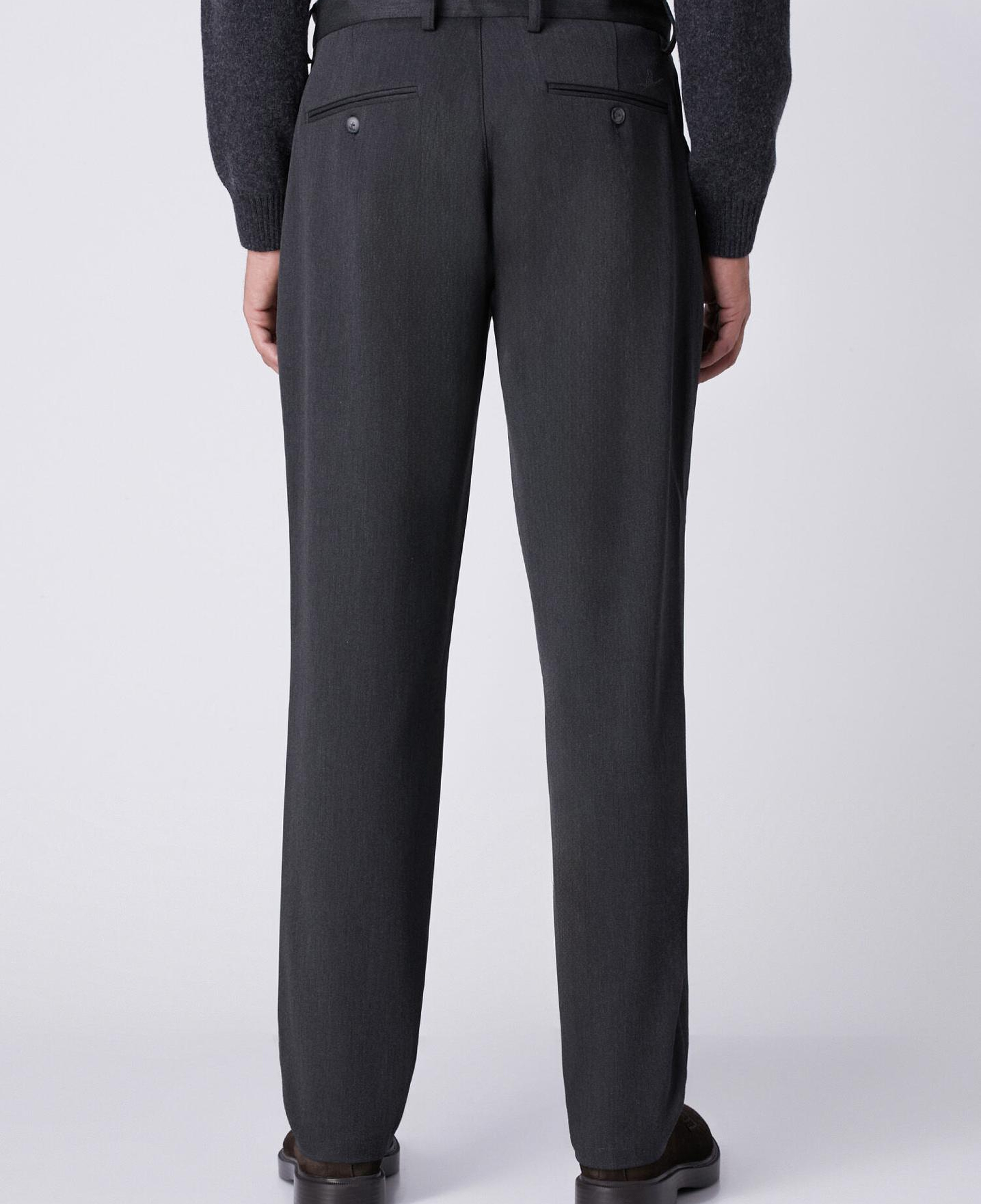 Beymen Club Erkek Regular Fit Gri Beli Kordonlu Twill Chino Pantolon