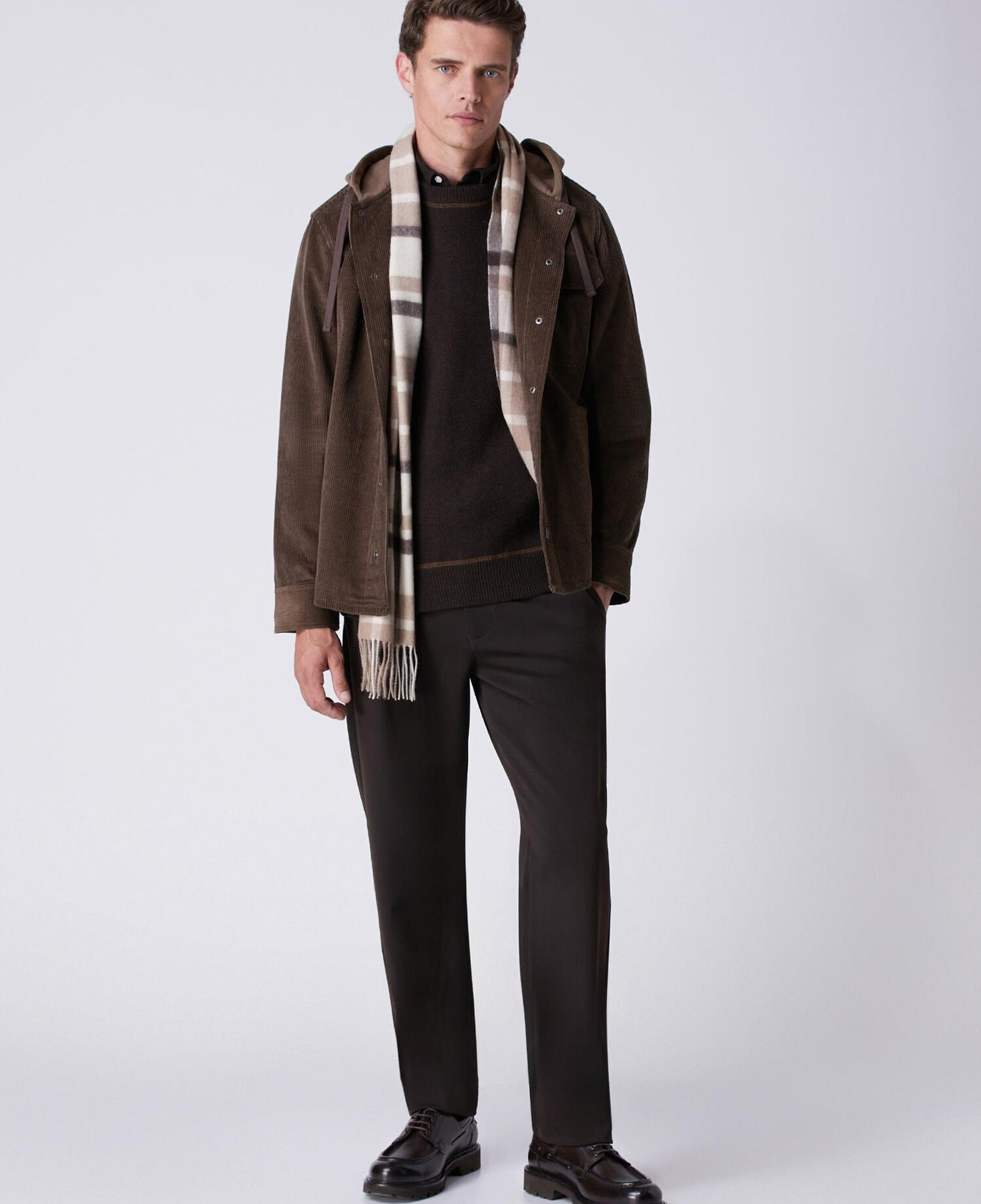 Beymen Club Erkek Regular Fit Beli Kordonlu Twill Chino Pantolon
