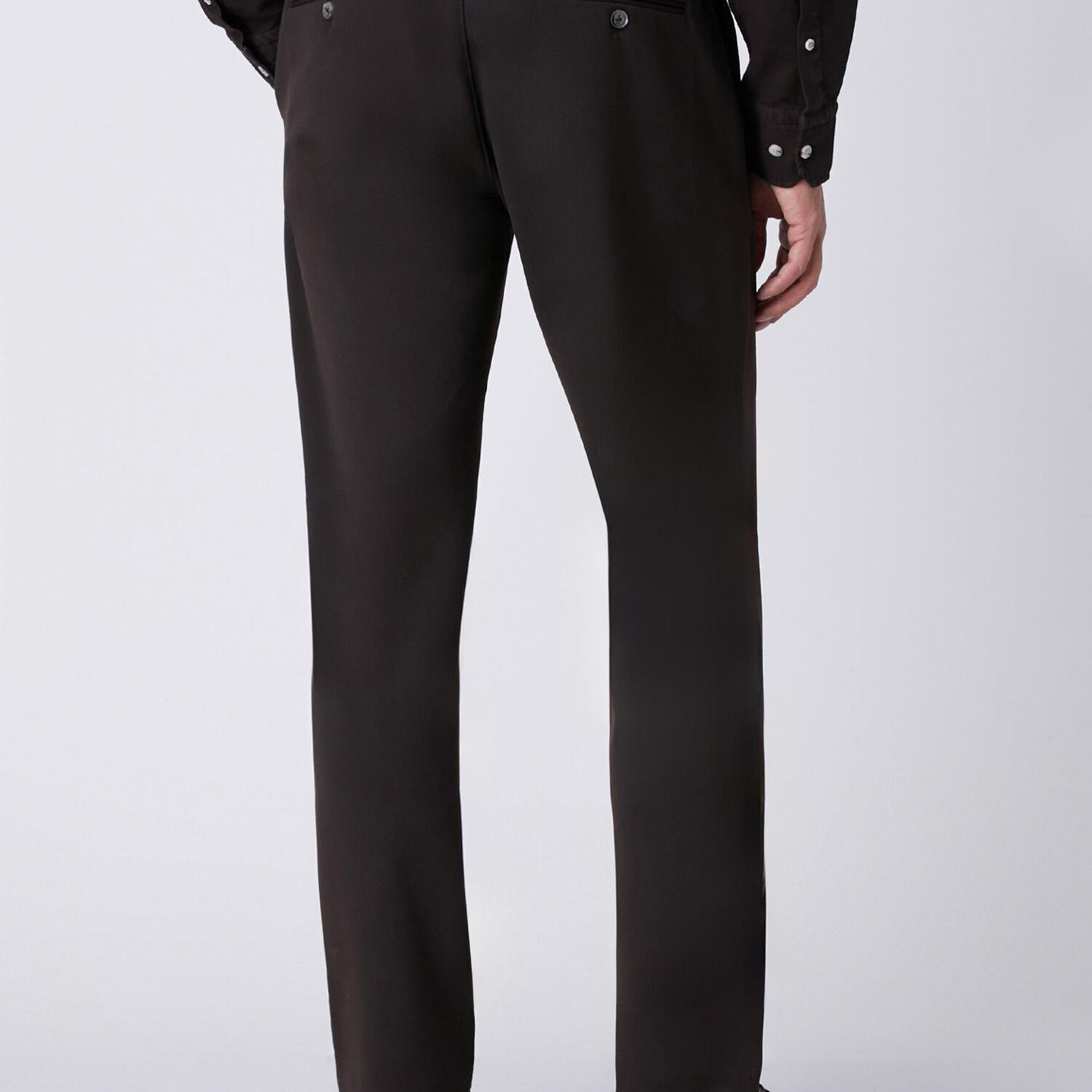 Beymen Club Erkek Regular Fit Beli Kordonlu Twill Chino Pantolon