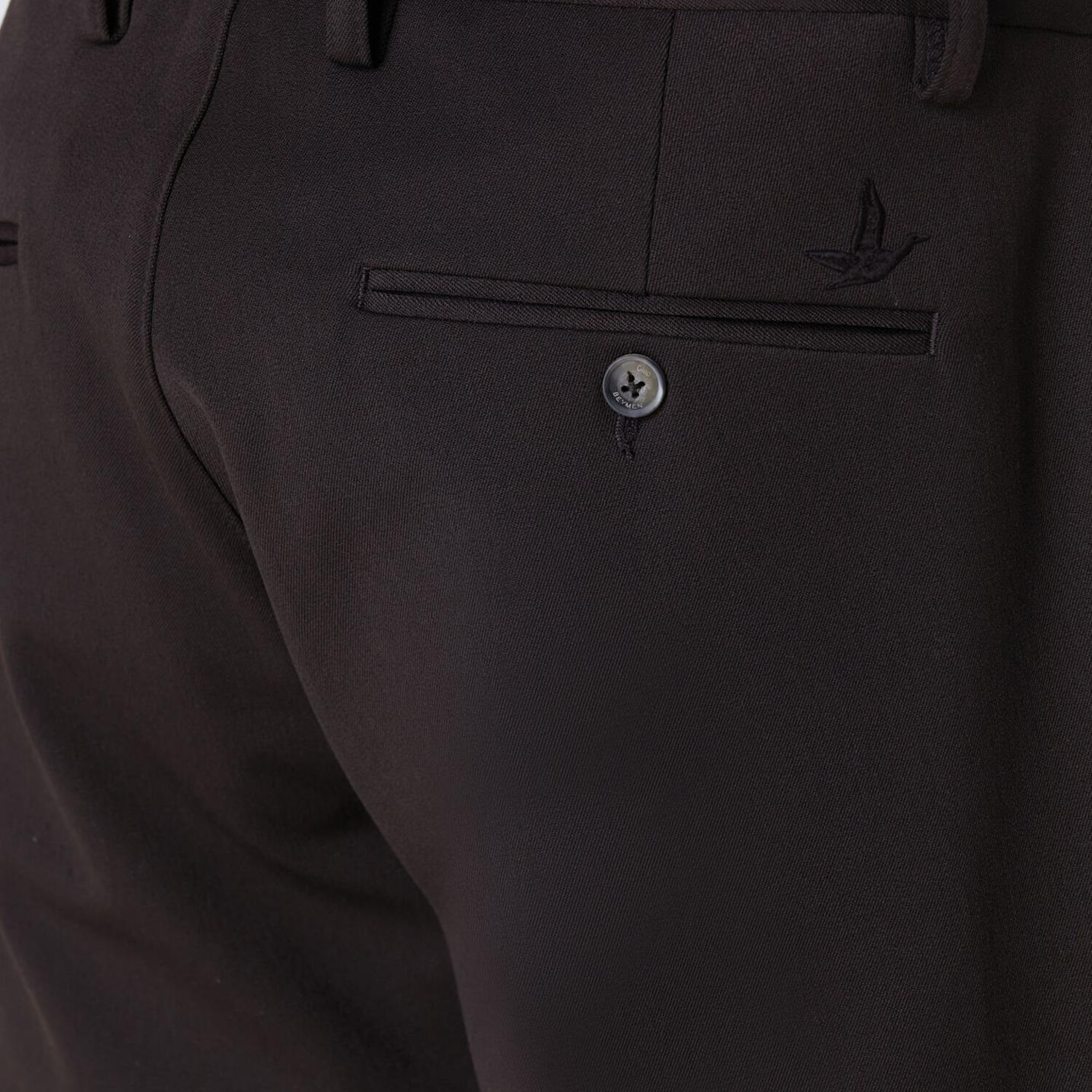 Beymen Club Erkek Regular Fit Beli Kordonlu Twill Chino Pantolon