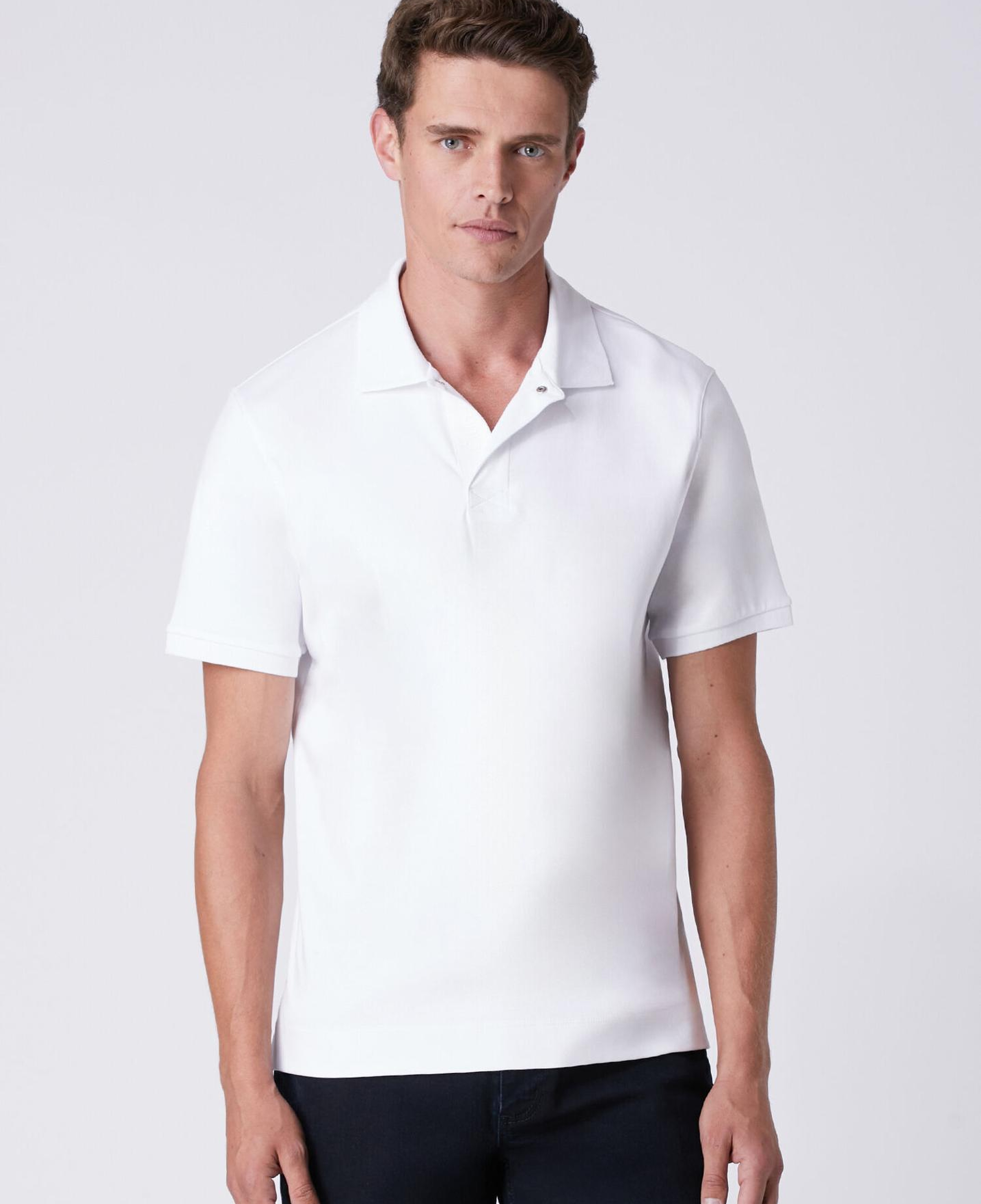 Beymen Club Erkek Comfort Fit Beyaz Polo Yaka T-shirt