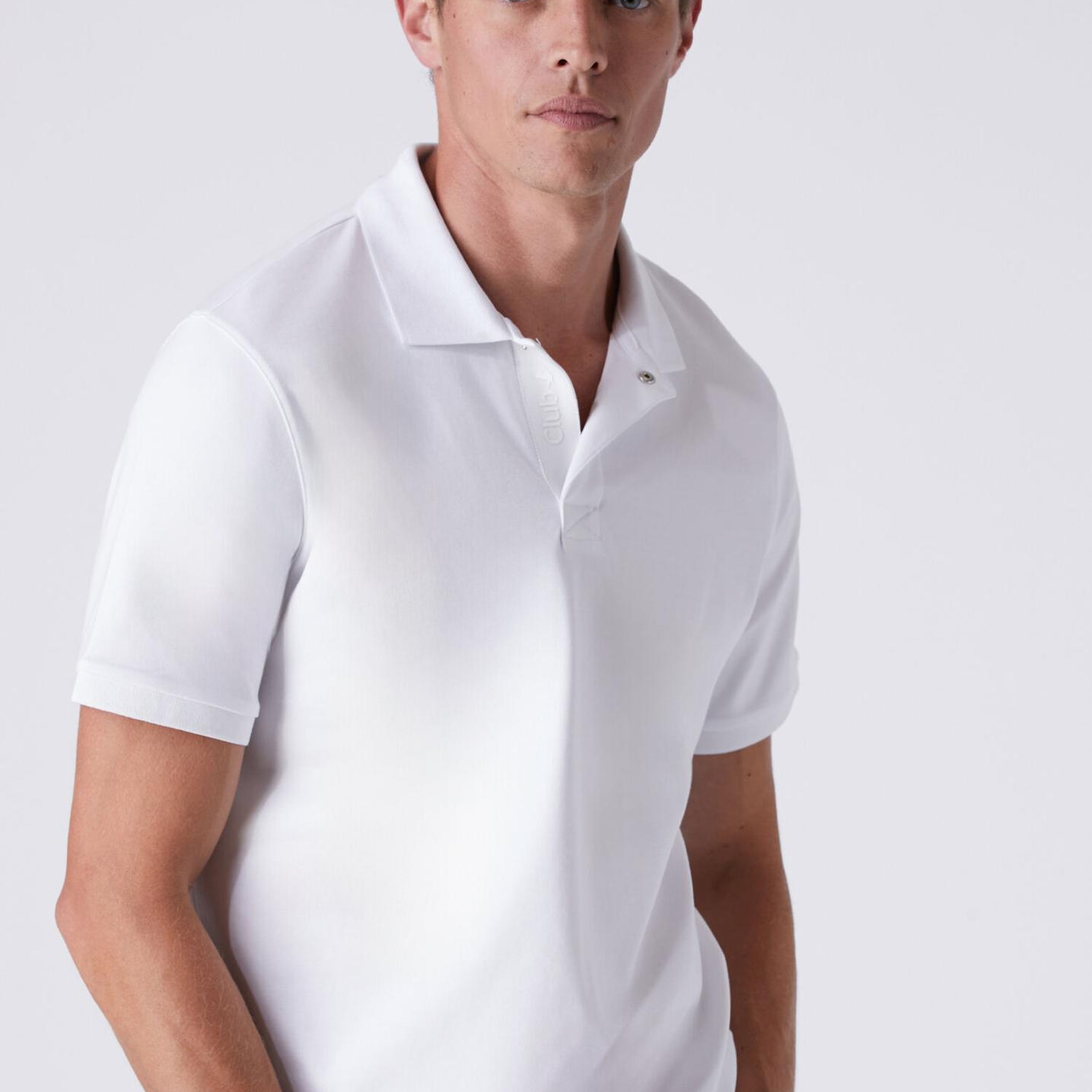 Beymen Club Erkek Comfort Fit Beyaz Polo Yaka T-shirt