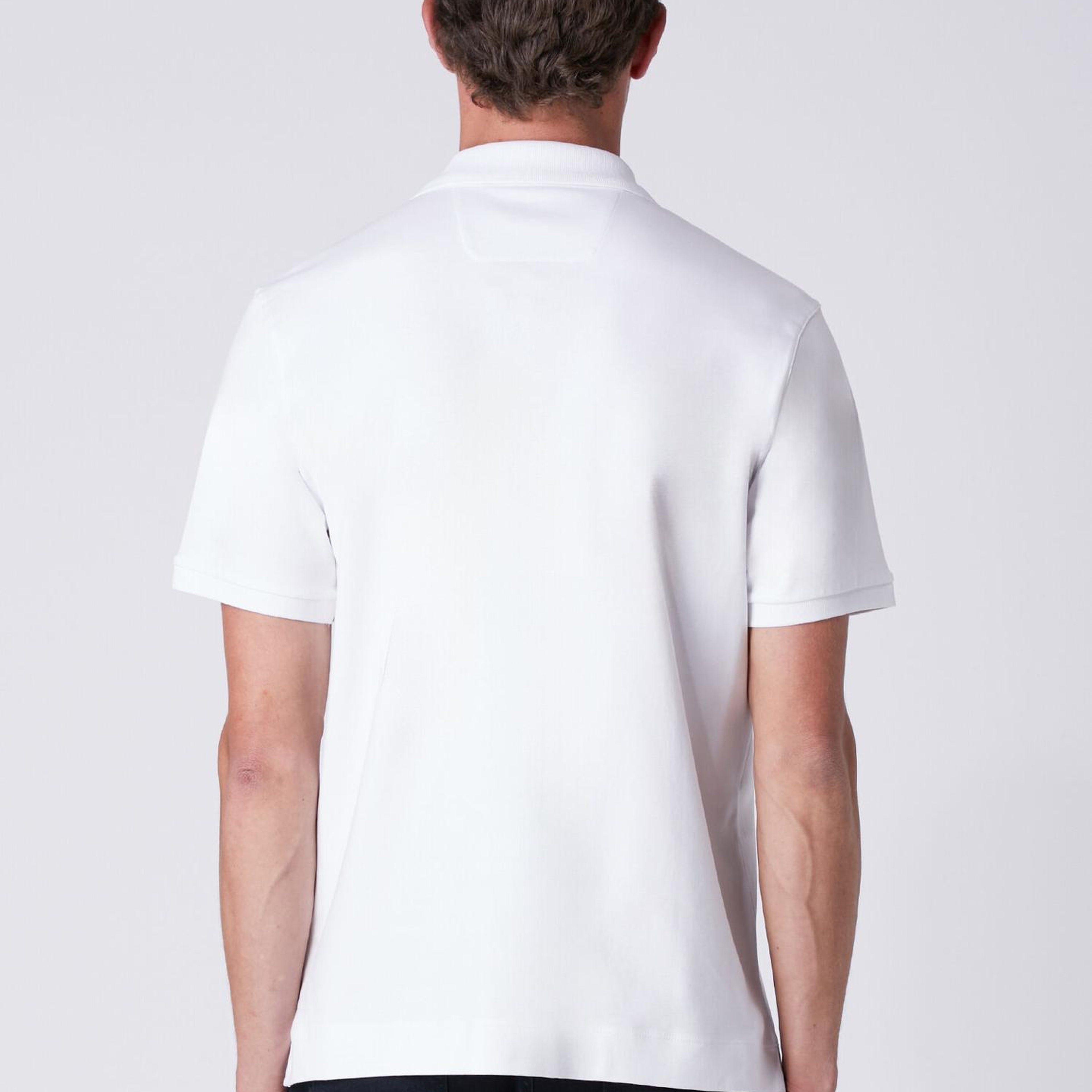 Beymen Club Erkek Comfort Fit Beyaz Polo Yaka T-shirt