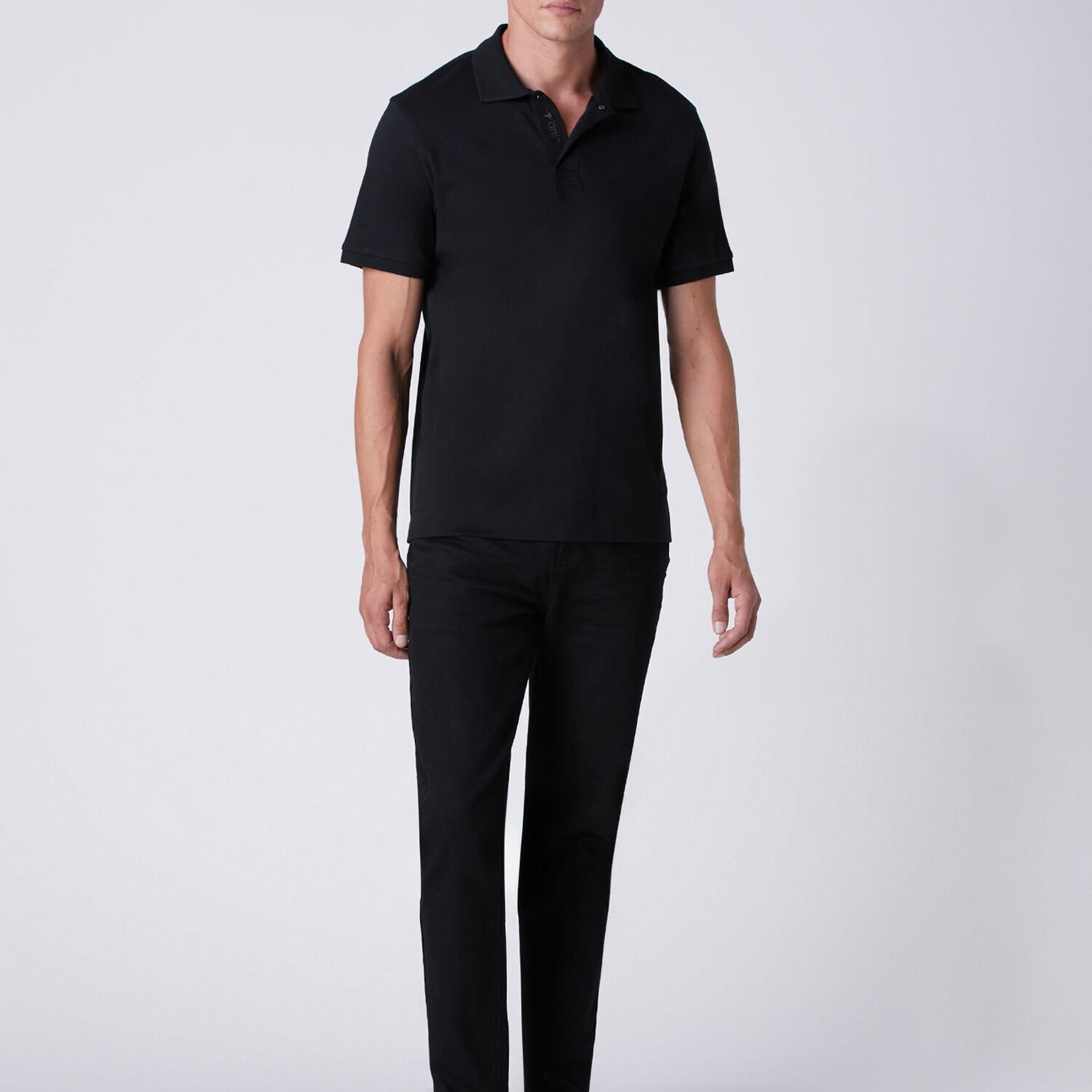Beymen Club Erkek Comfort Fit Siyah Polo Yaka T-shirt