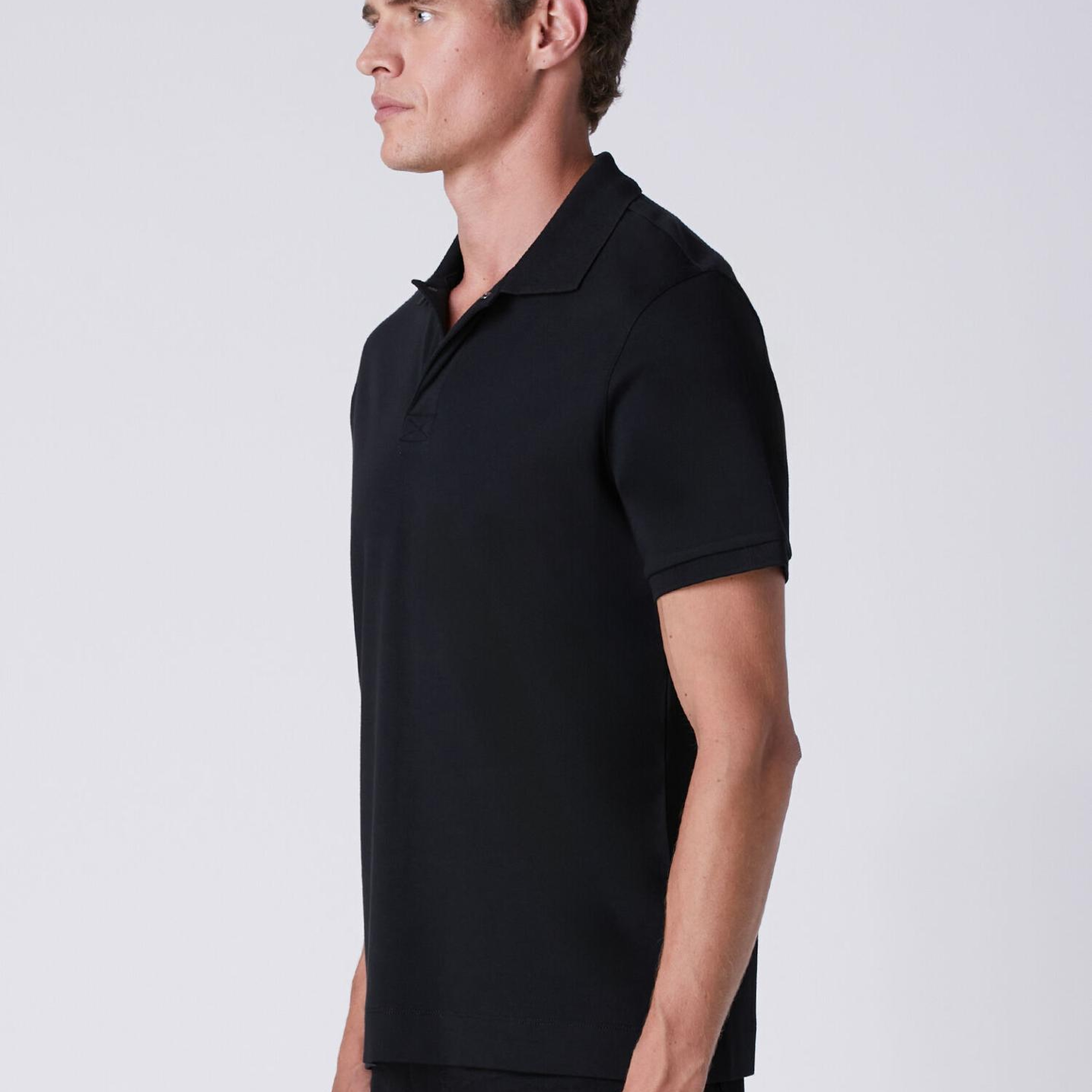 Beymen Club Erkek Comfort Fit Siyah Polo Yaka T-shirt