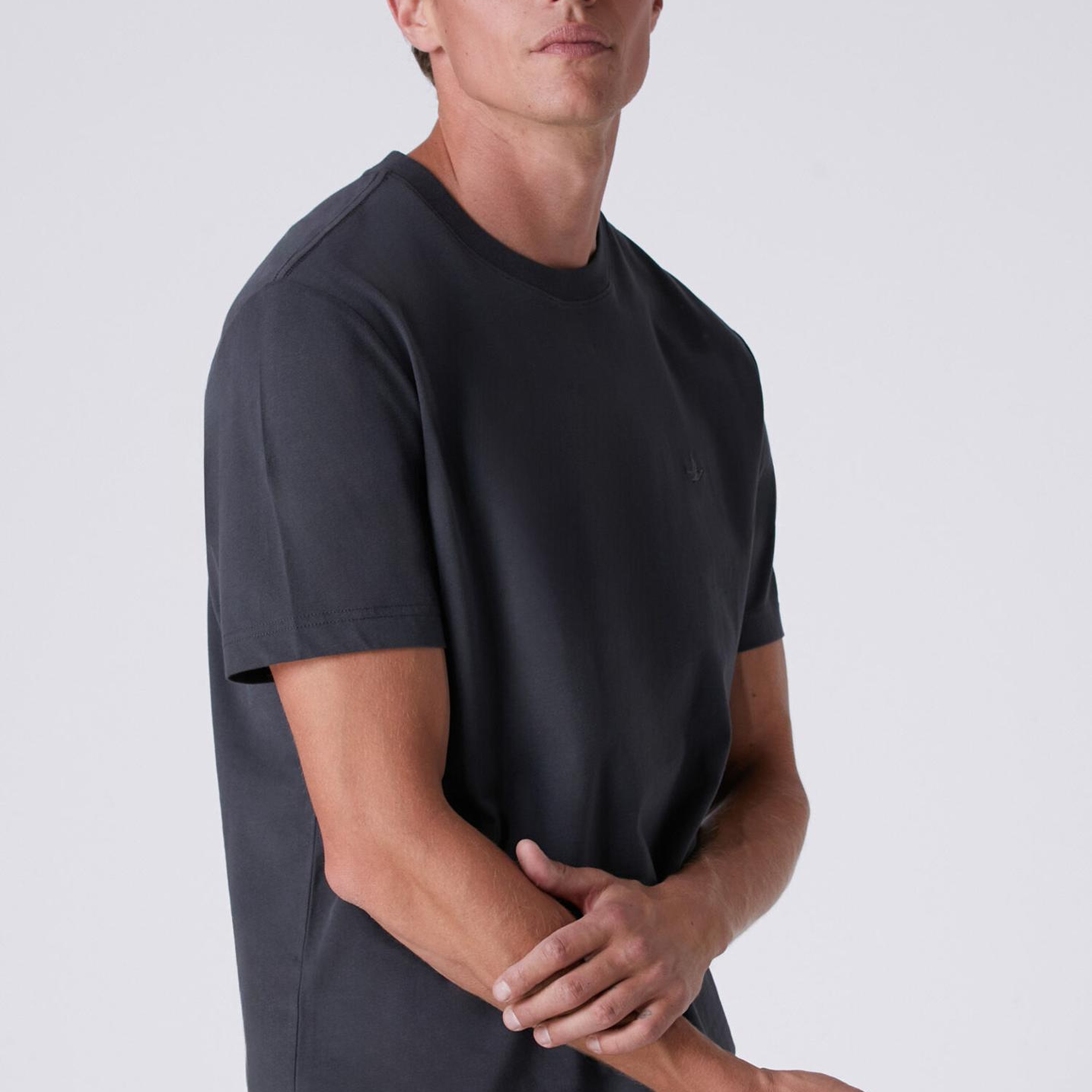 Beymen Club Erkek Relax Fit Antrasit Suprem T-shirt