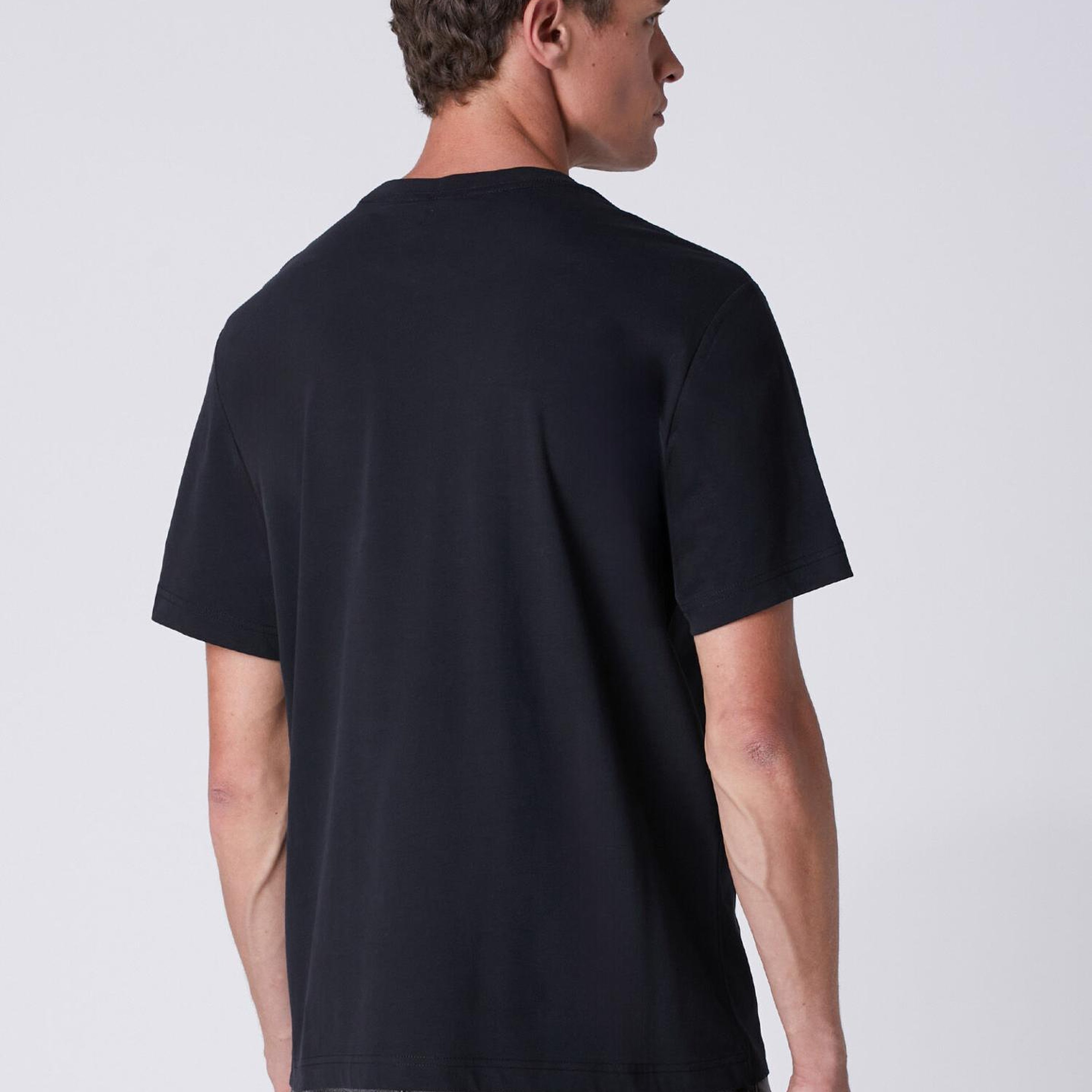 Beymen Club Erkek Relax Fit Siyah Suprem T-shirt