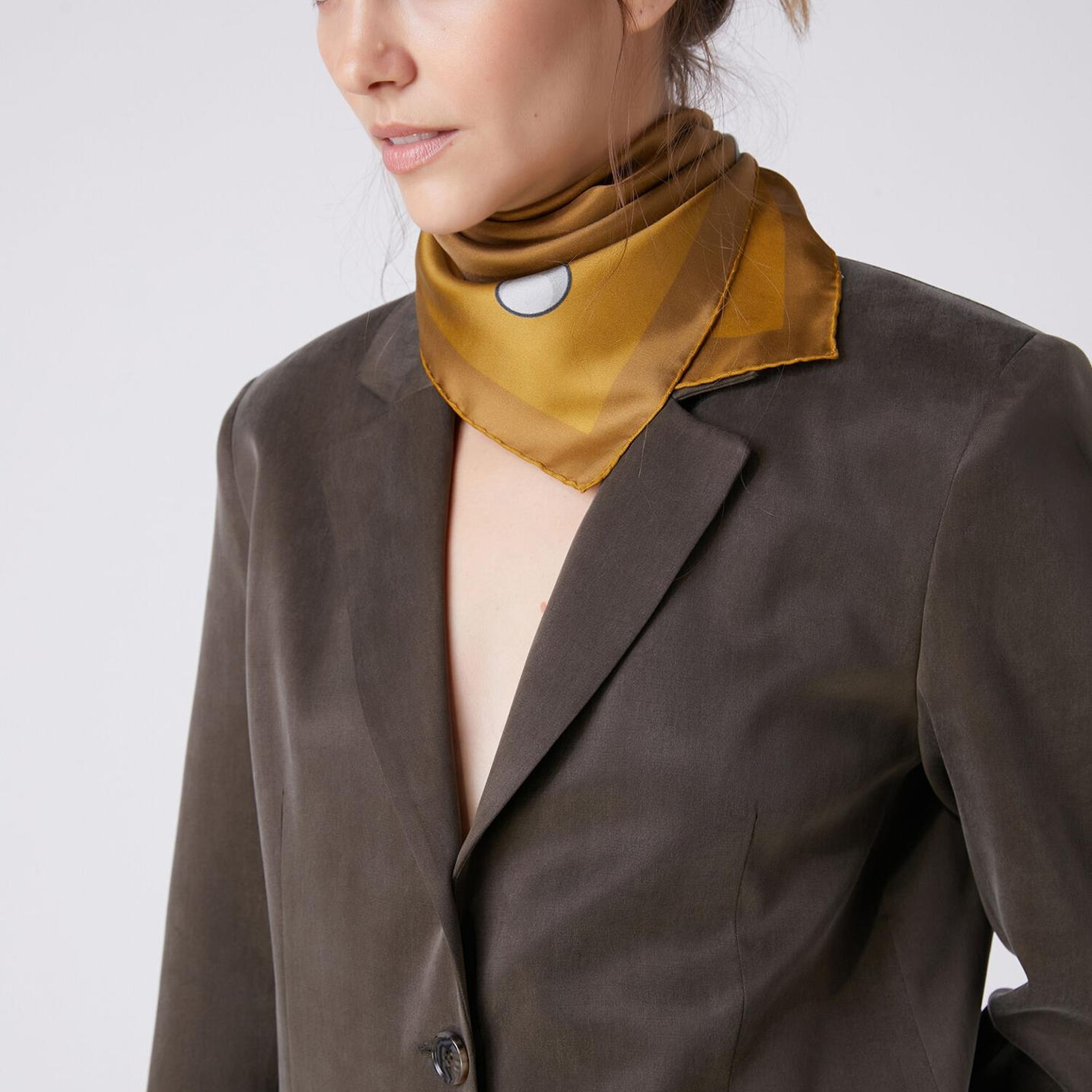 Beymen Club Kadın Haki Cupro Blazer