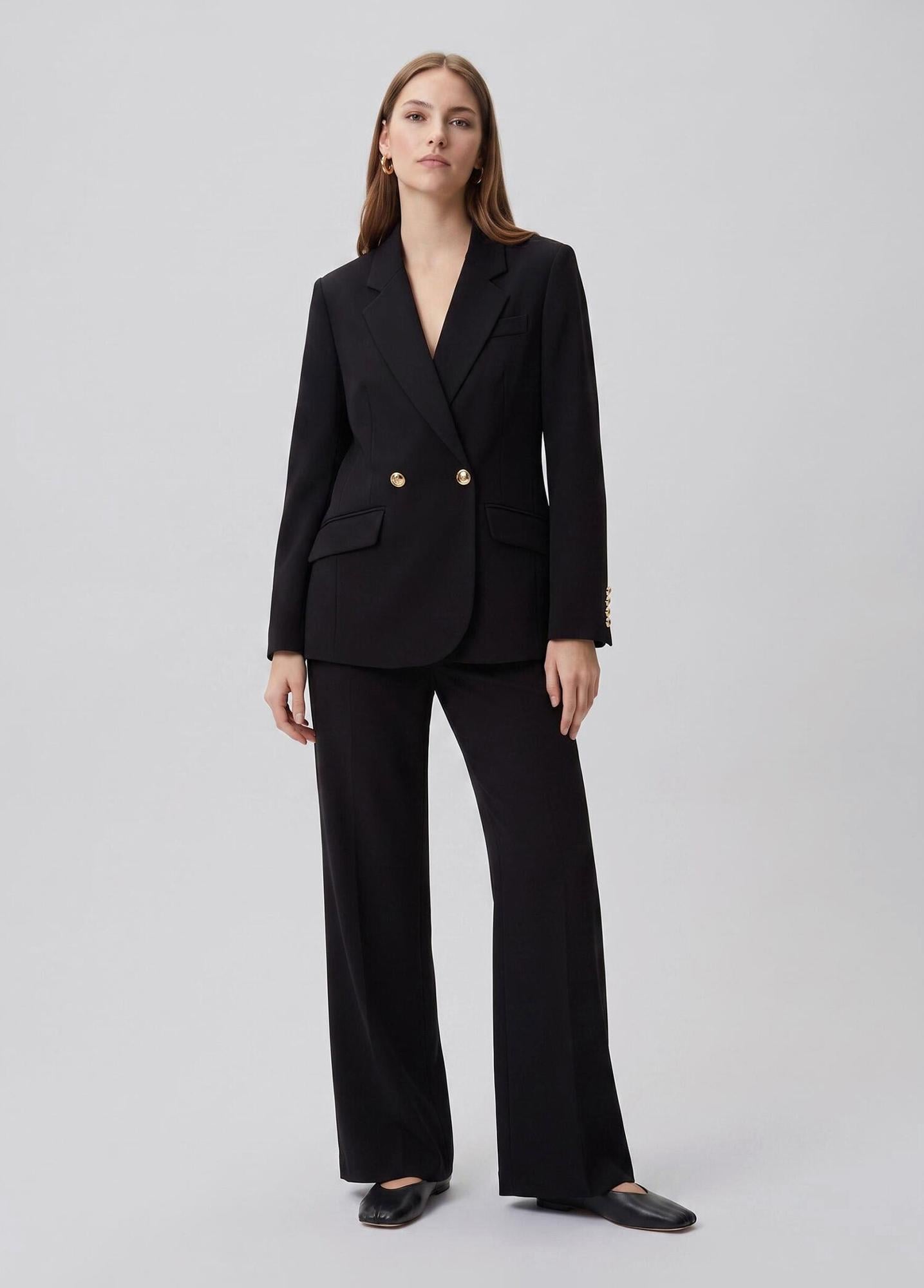 Beymen Club Kadın Siyah Arkası Apolet Blazer