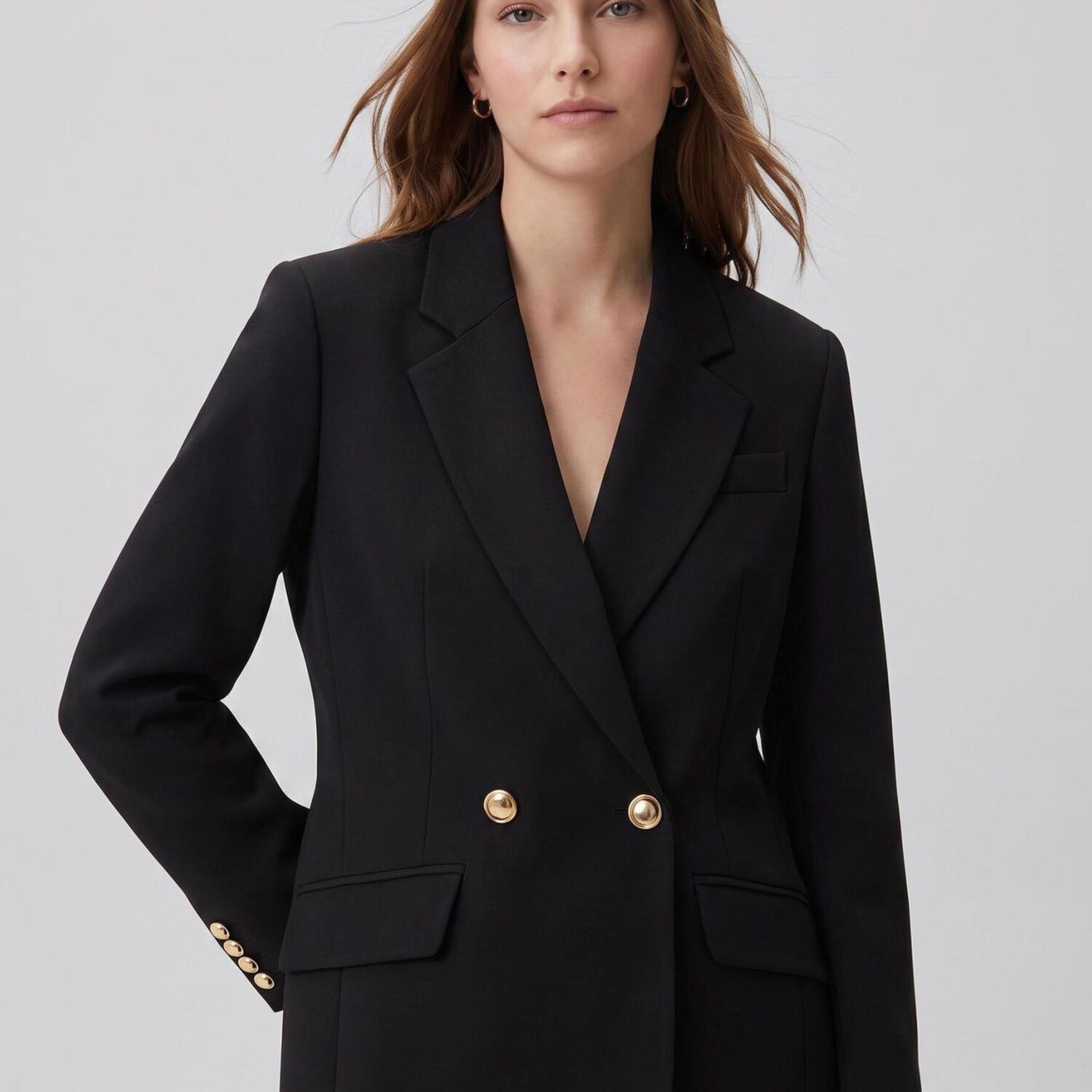 Beymen Club Kadın Siyah Arkası Apolet Blazer