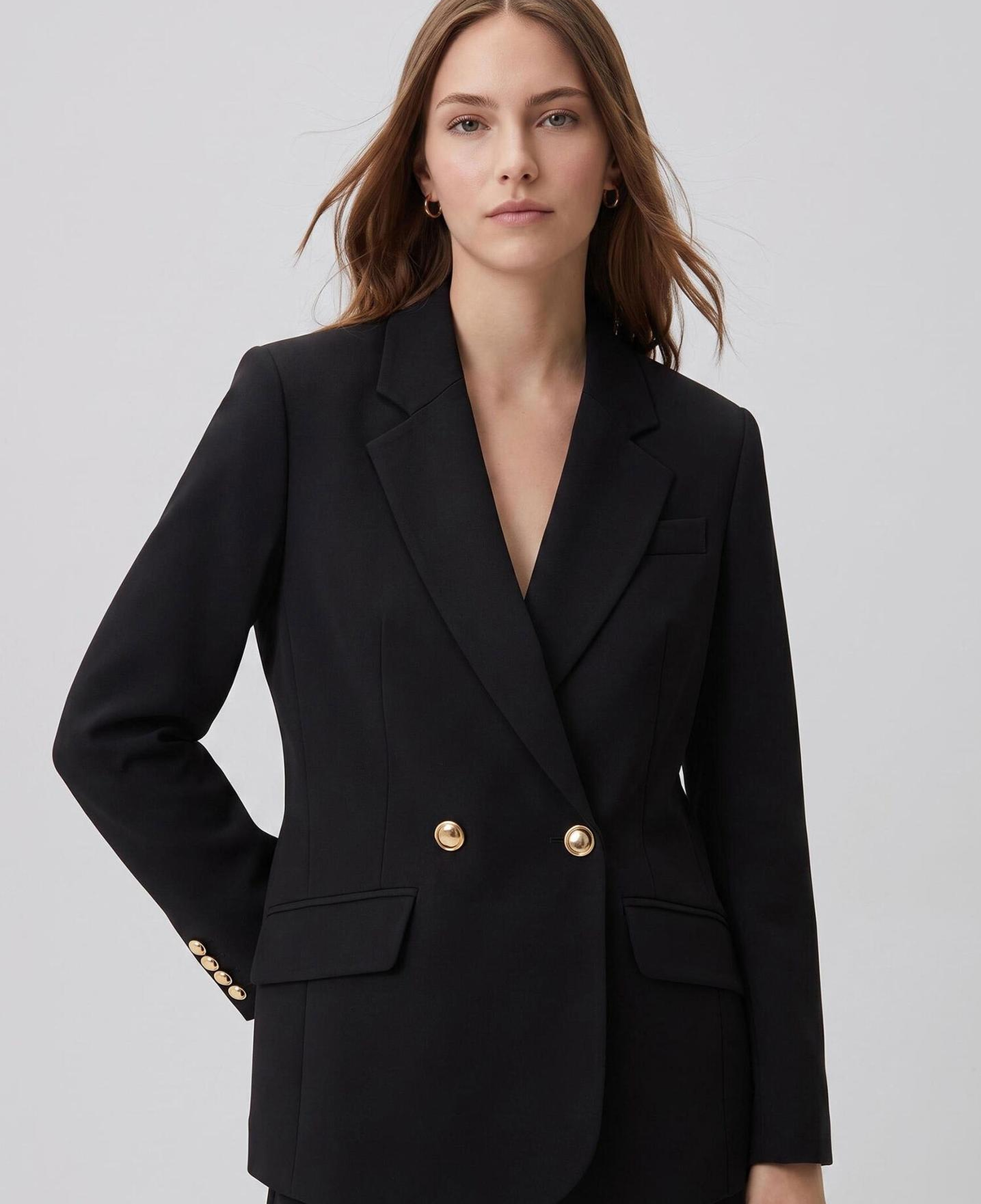 Beymen Club Kadın Siyah Arkası Apolet Blazer