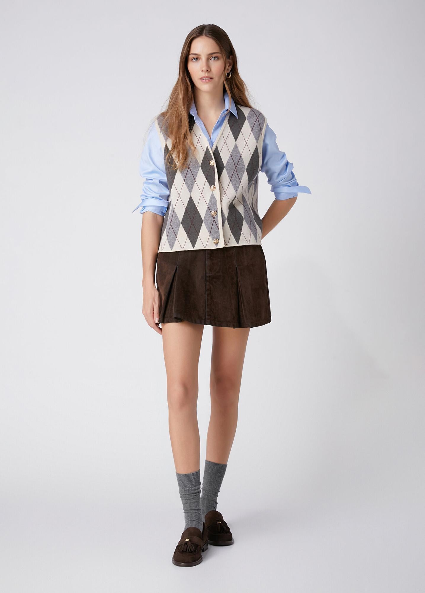 Beymen Club Kadın Slim Fit Non-Iron Mavi Gömlek