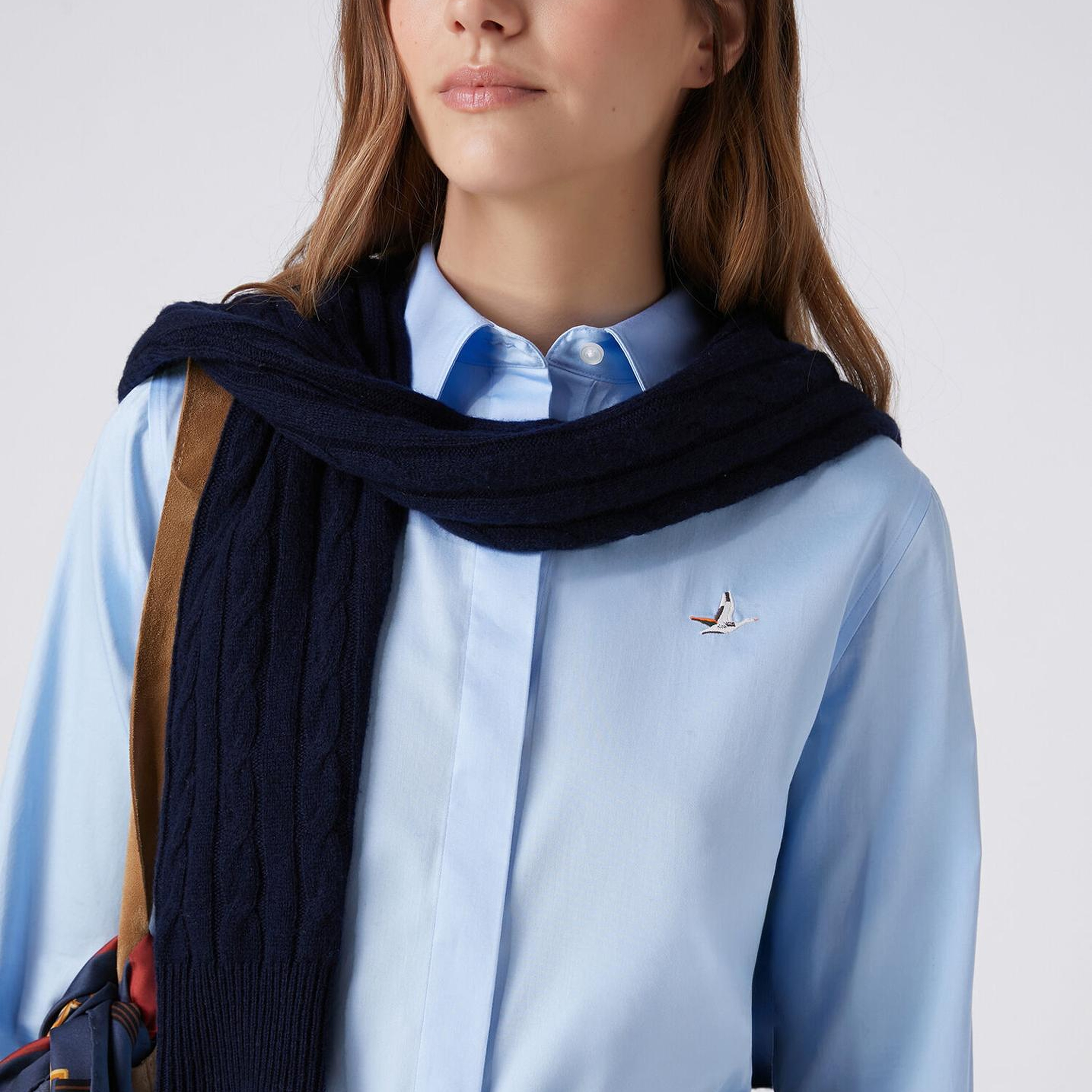Beymen Club Kadın Mavi Basic Poplin Gömlek
