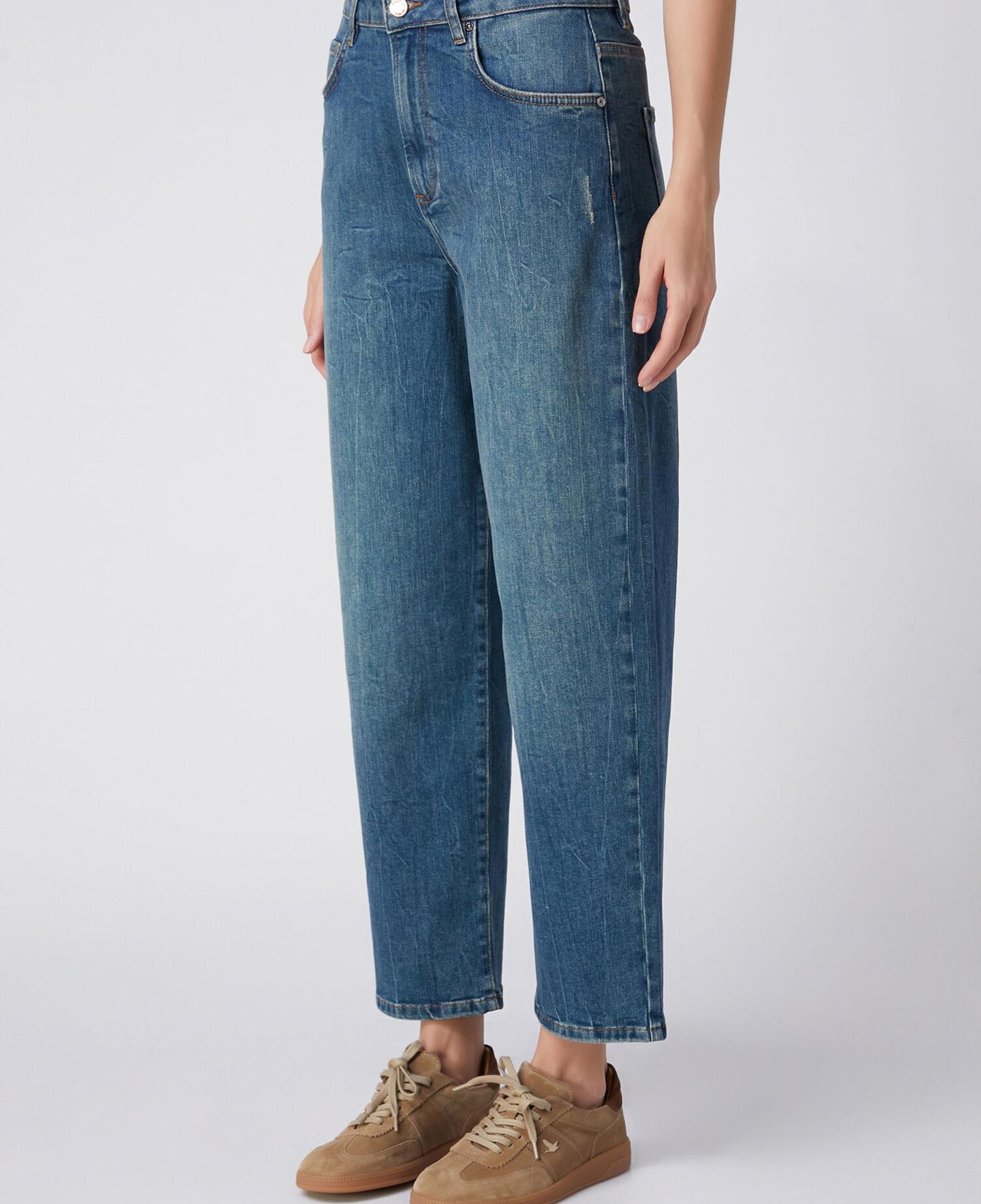 Beymen Club Kadın Tapered Fit Mavi Jean Pantolon
