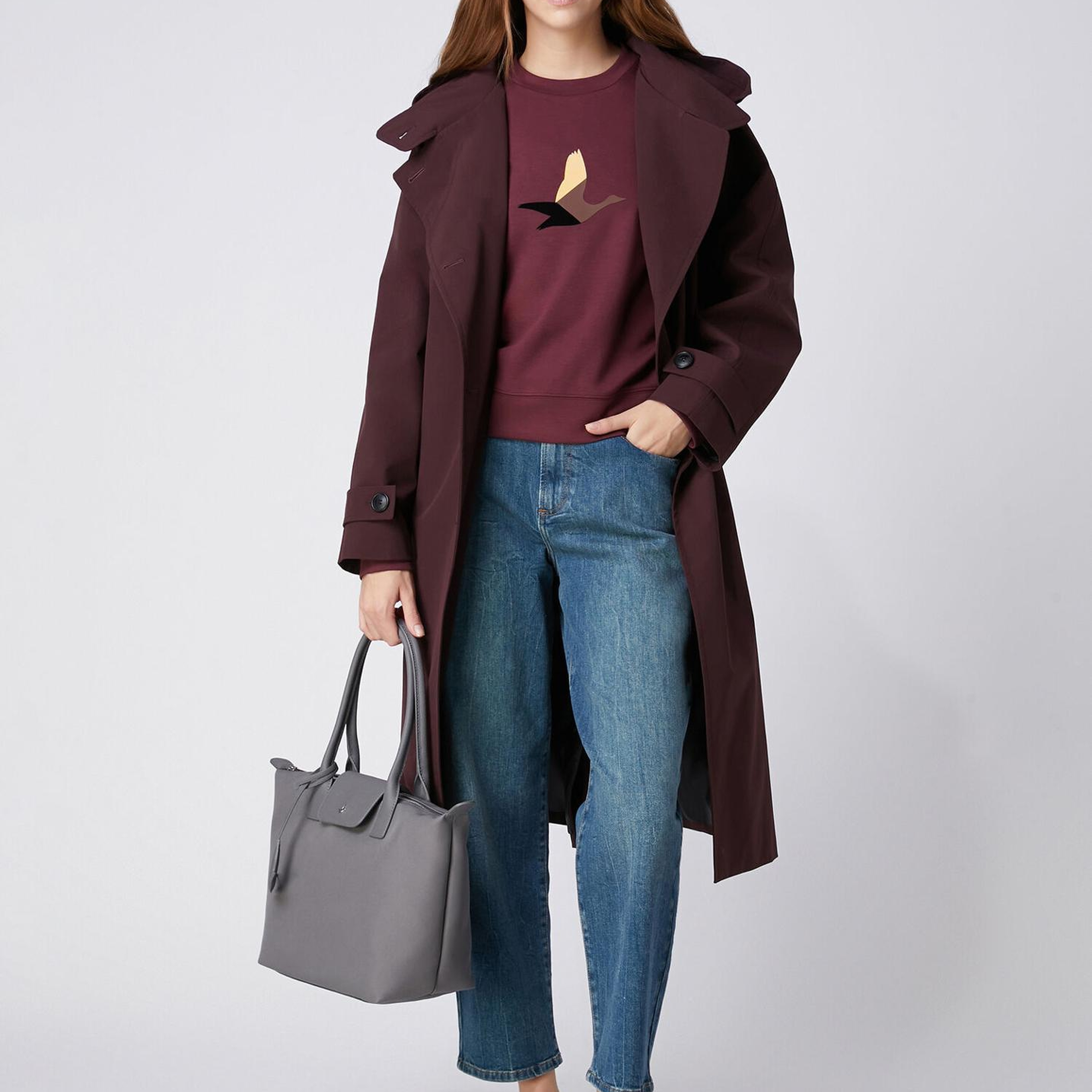 Beymen Club Kadın Tapered Fit Mavi Jean Pantolon