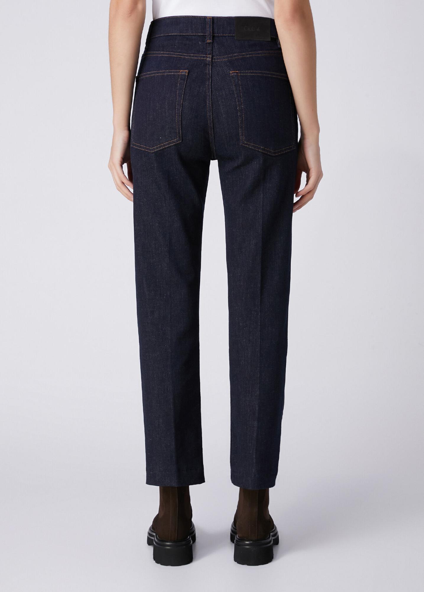 Beymen Club Kadın Straight Fit Lacivert Jean Pantolon