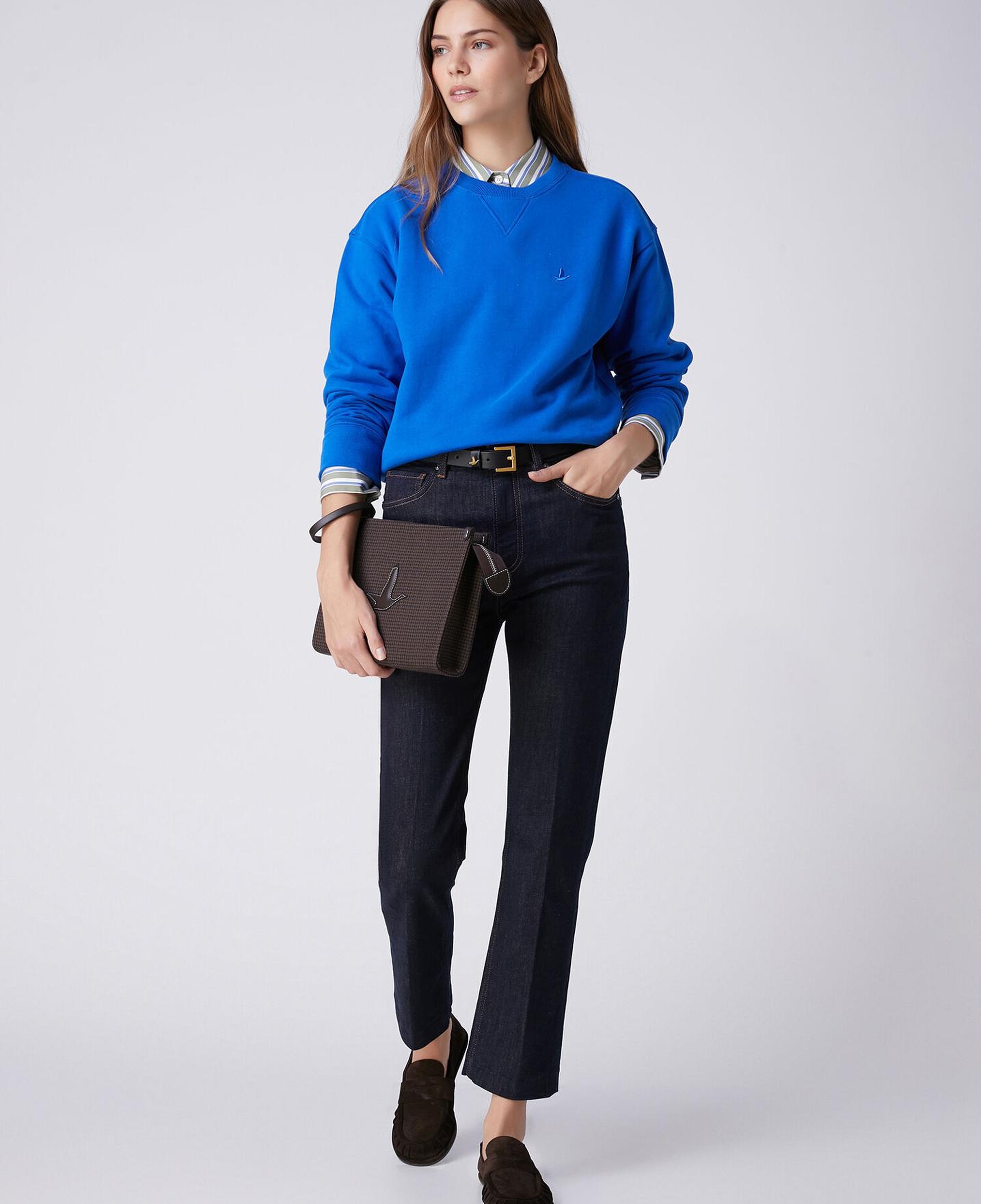 Beymen Club Kadın Straight Fit Lacivert Jean Pantolon