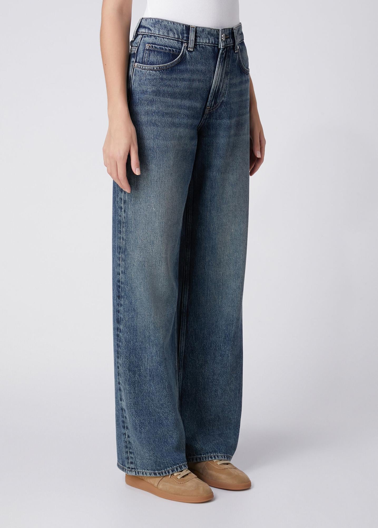 Beymen Club Kadın Mavi Straight Leg Jean Pantolon