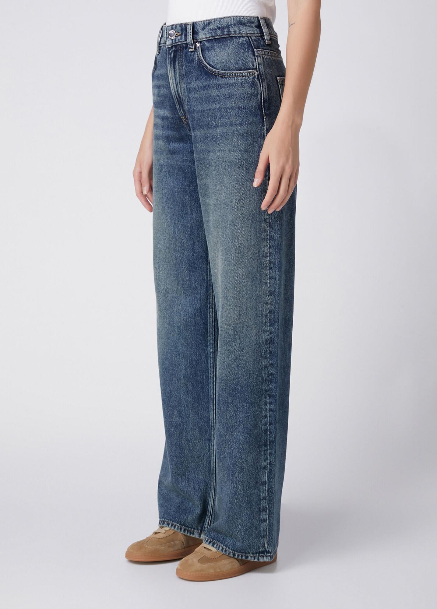 Beymen Club Kadın Mavi Straight Leg Jean Pantolon